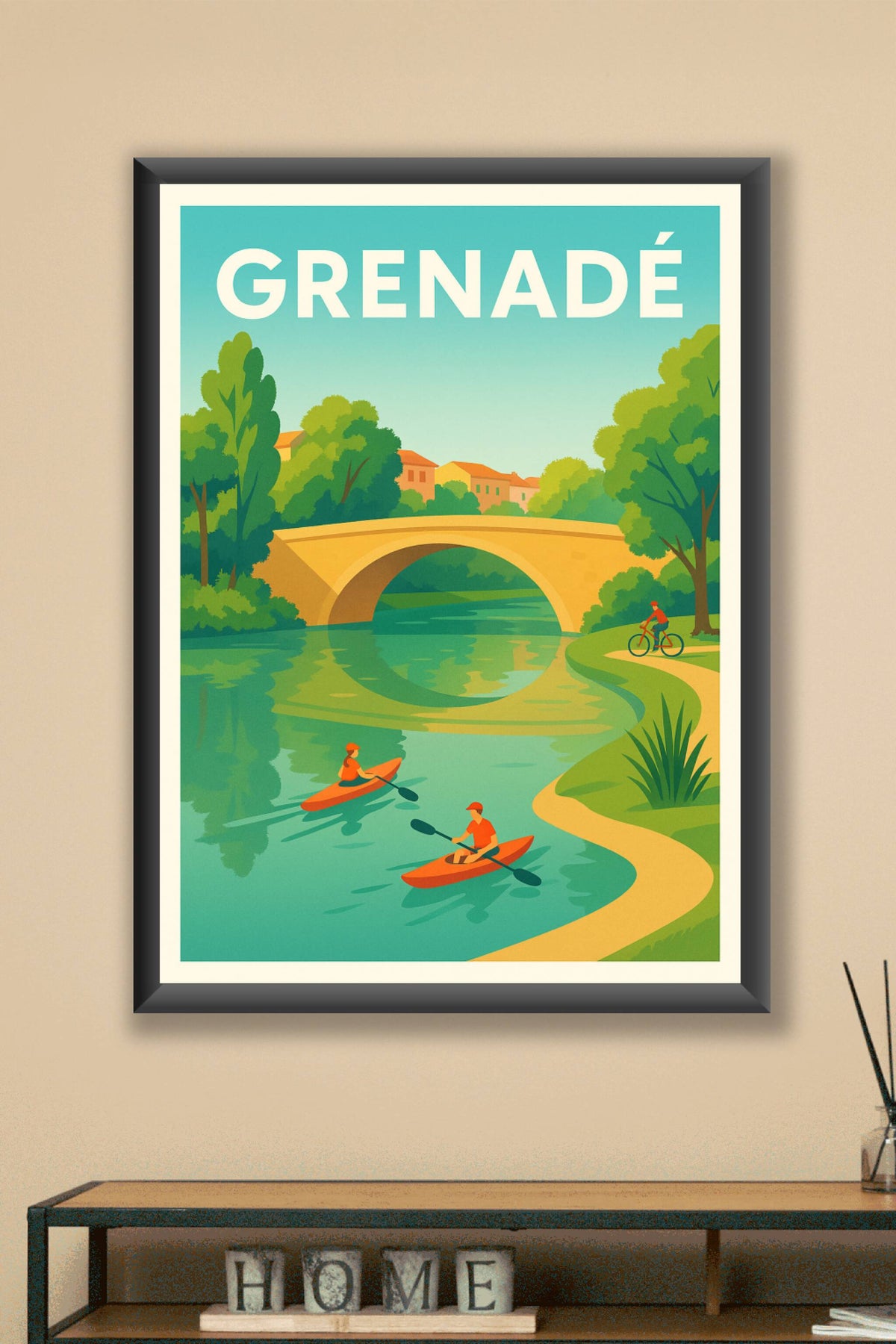 Affiche de Grenadé - Escapade nature et douceur de vivre