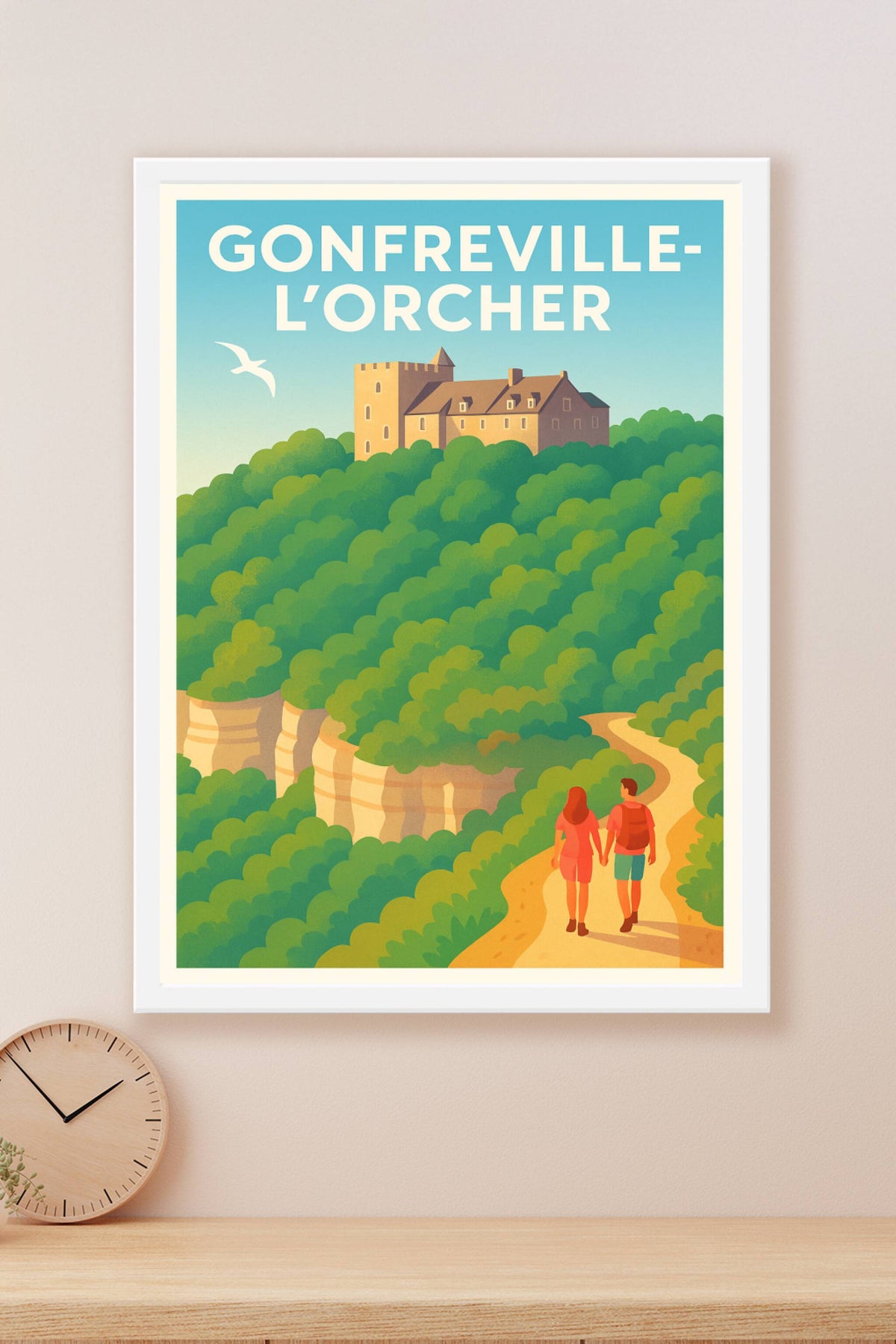 Affiche de Gonfreville-l'Orcher - Escapade nature et patrimoine