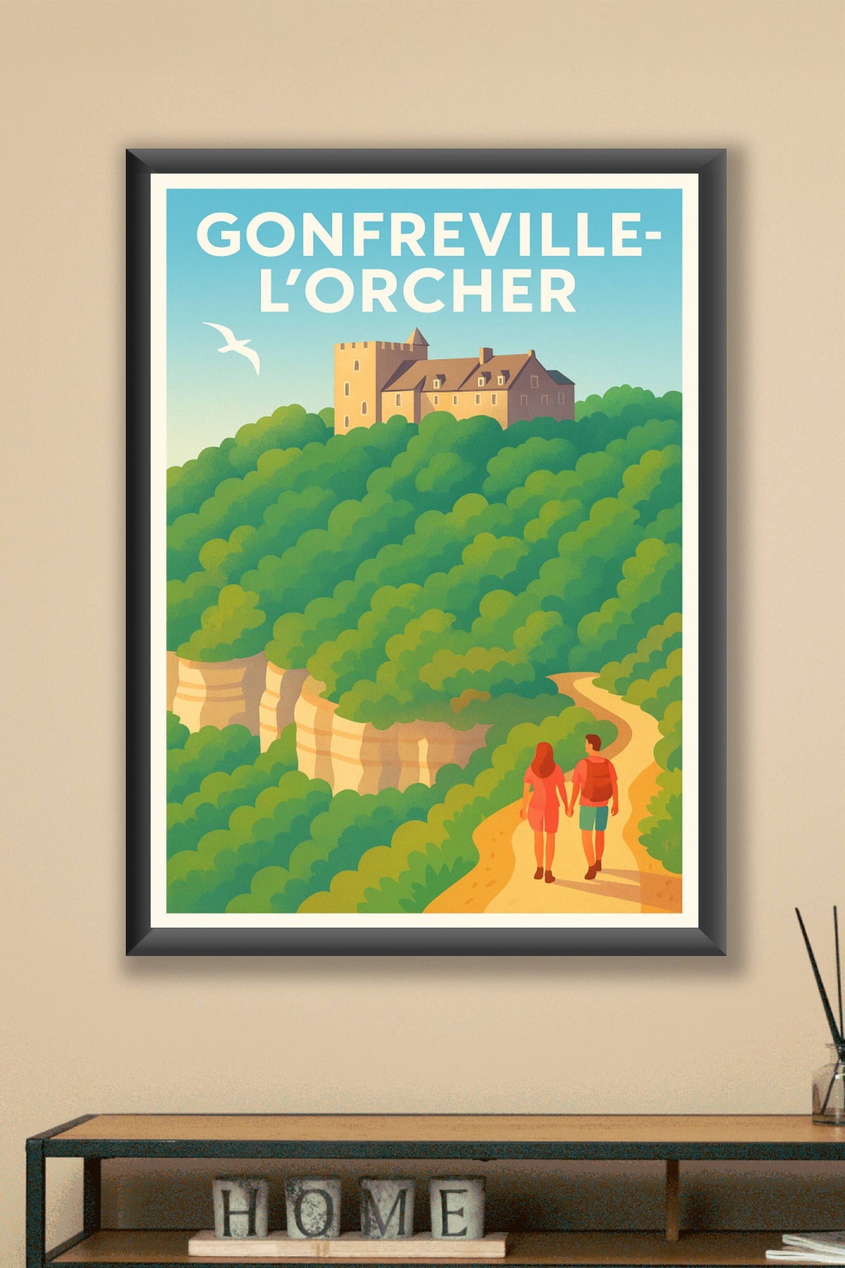 Affiche de Gonfreville-l'Orcher - Escapade nature et patrimoine