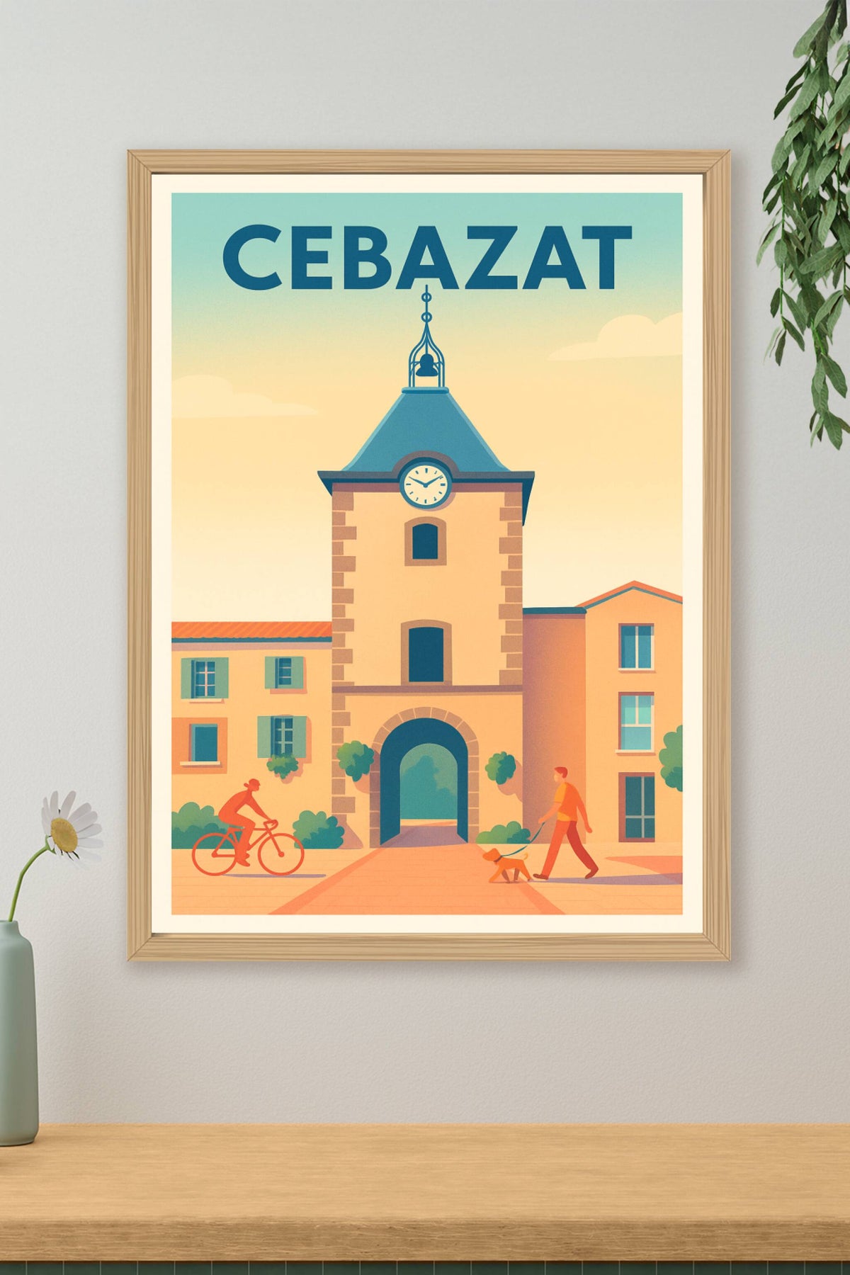 Affiche de Cebazat - Charme et Sérénité au Cœur de la Ville
