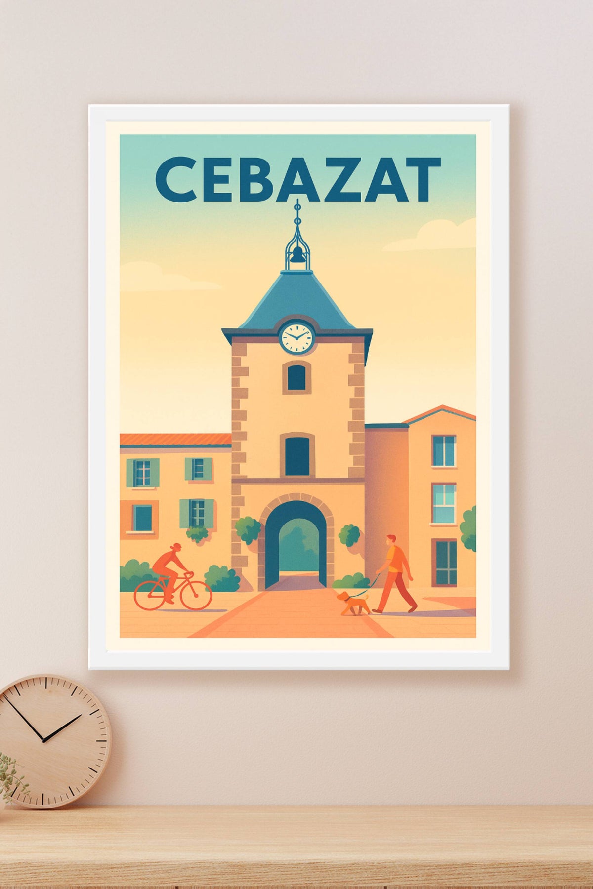 Affiche de Cebazat - Charme et Sérénité au Cœur de la Ville