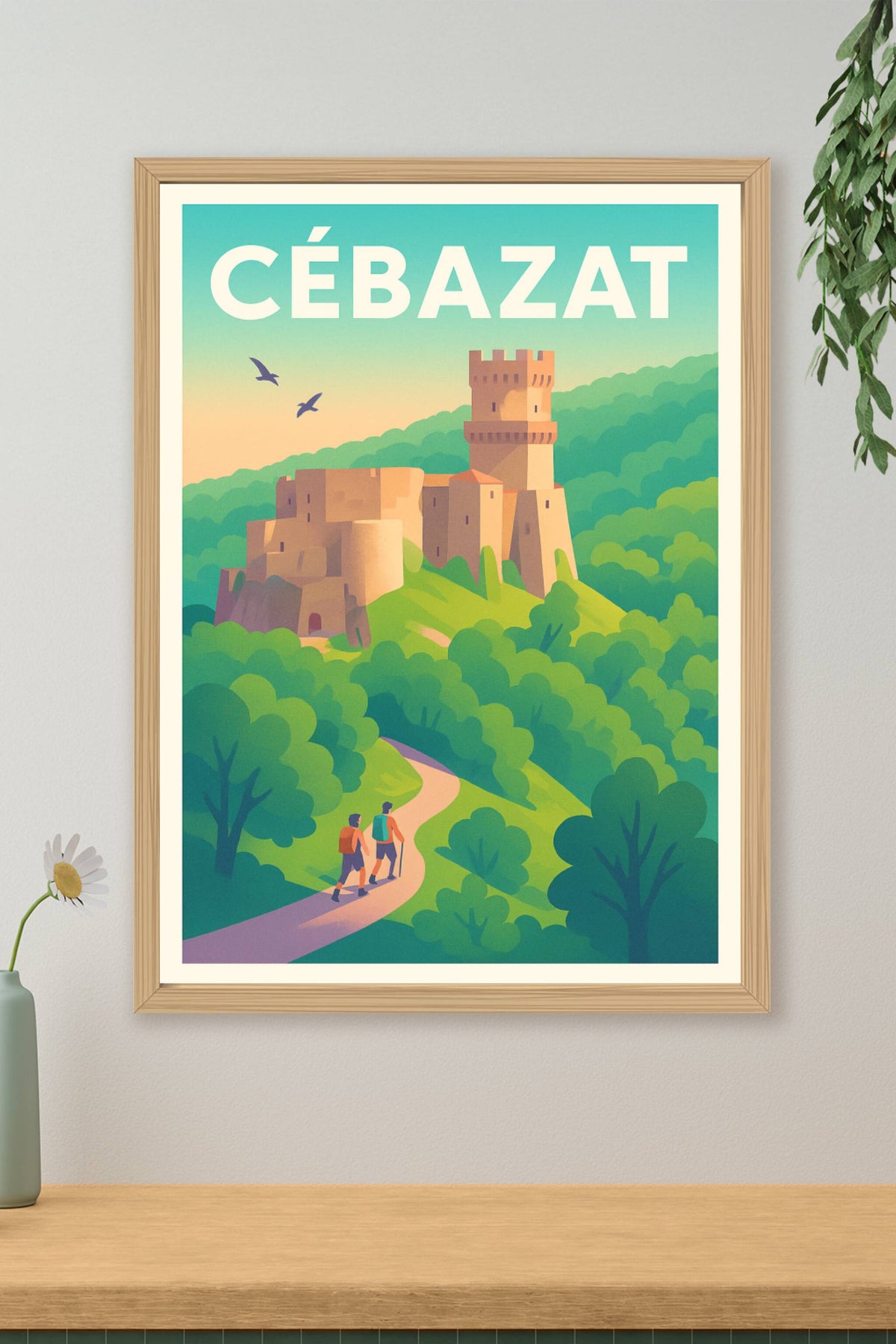 Affiche de Cébazat - Évasion et Nature Authentique