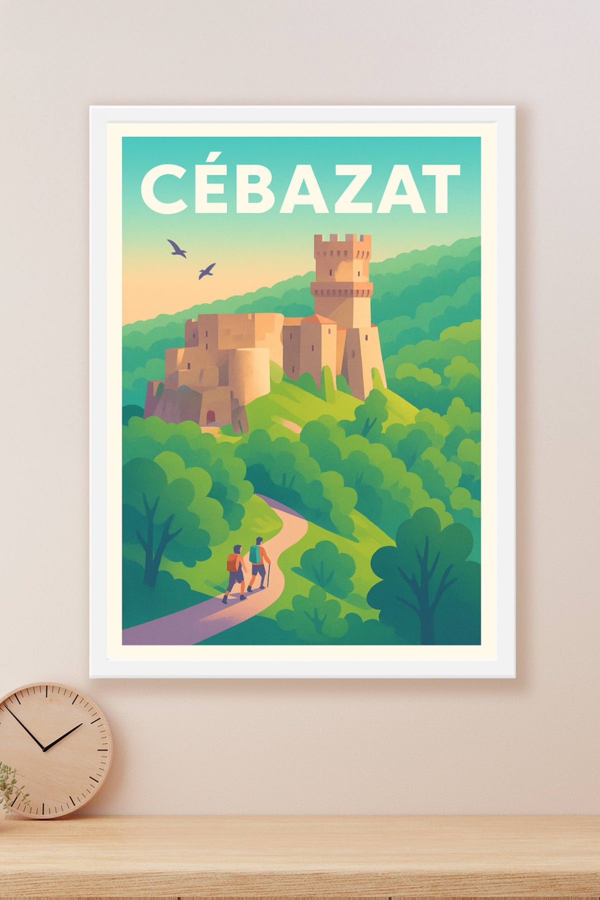 Affiche de Cébazat - Évasion et Nature Authentique