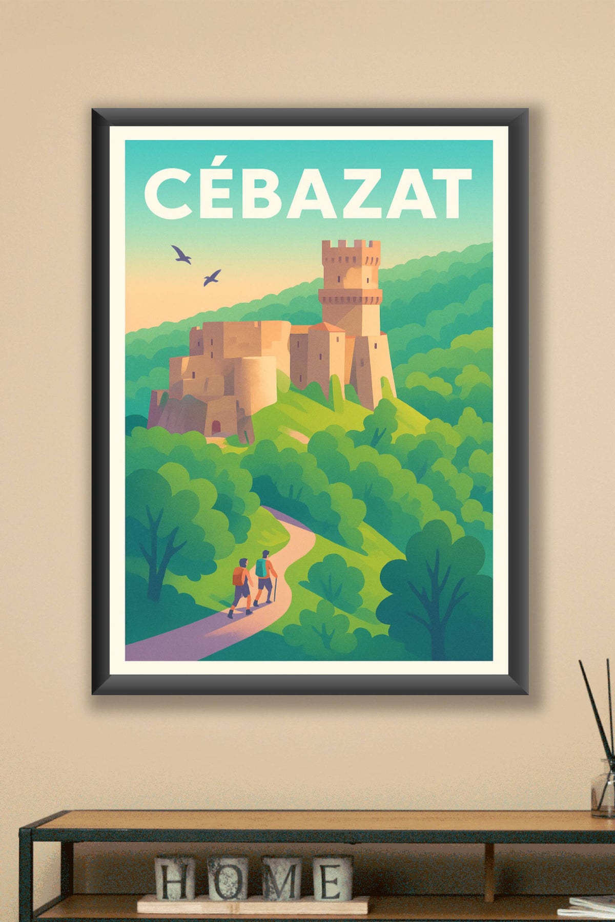 Affiche de Cébazat - Évasion et Nature Authentique