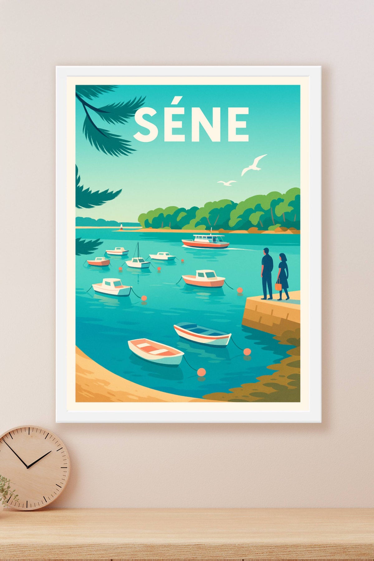 Affiche de Séné - Escapade paisible au bord de l'eau