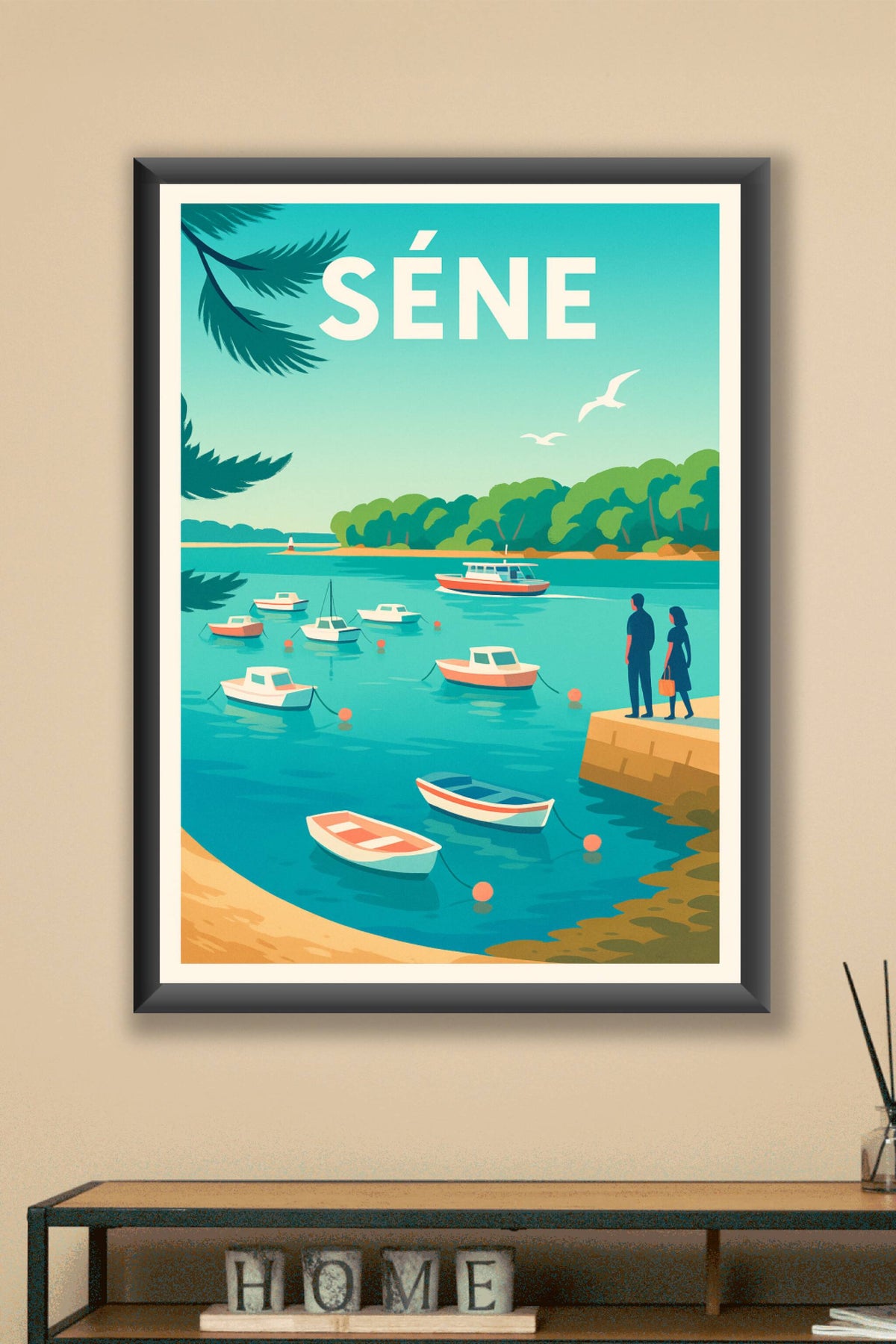 Affiche de Séné - Escapade paisible au bord de l'eau