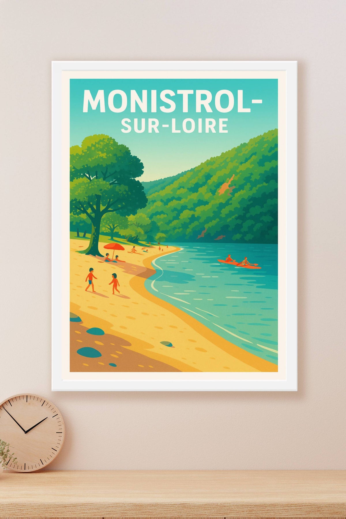 Affiche de Monistrol-sur-Loire - Évasion nature au fil de l'eau