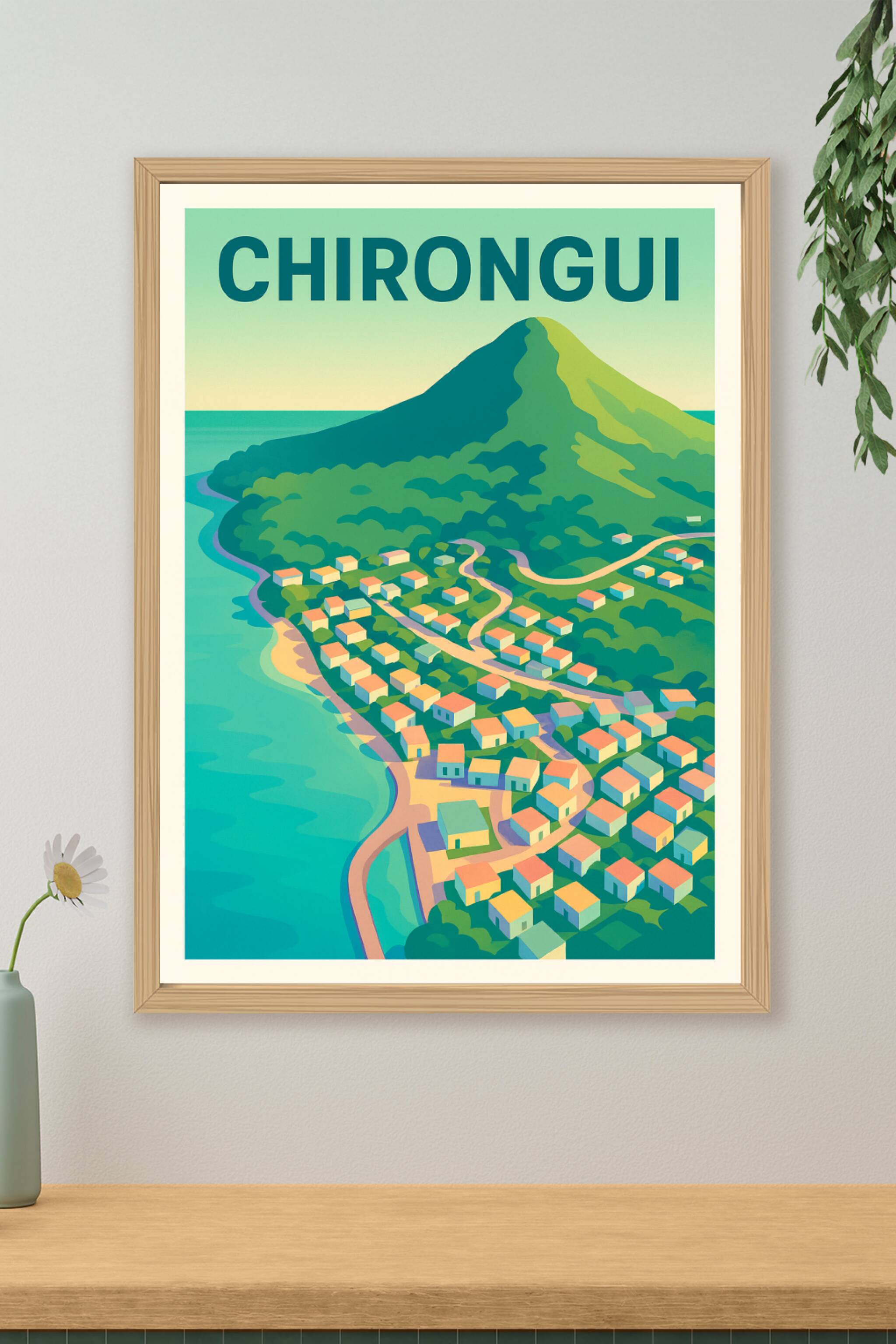 Affiche de Chirongui - Charme insulaire et douceur tropicale
