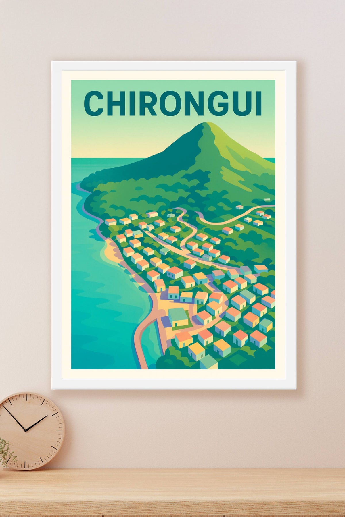 Affiche de Chirongui - Charme insulaire et douceur tropicale