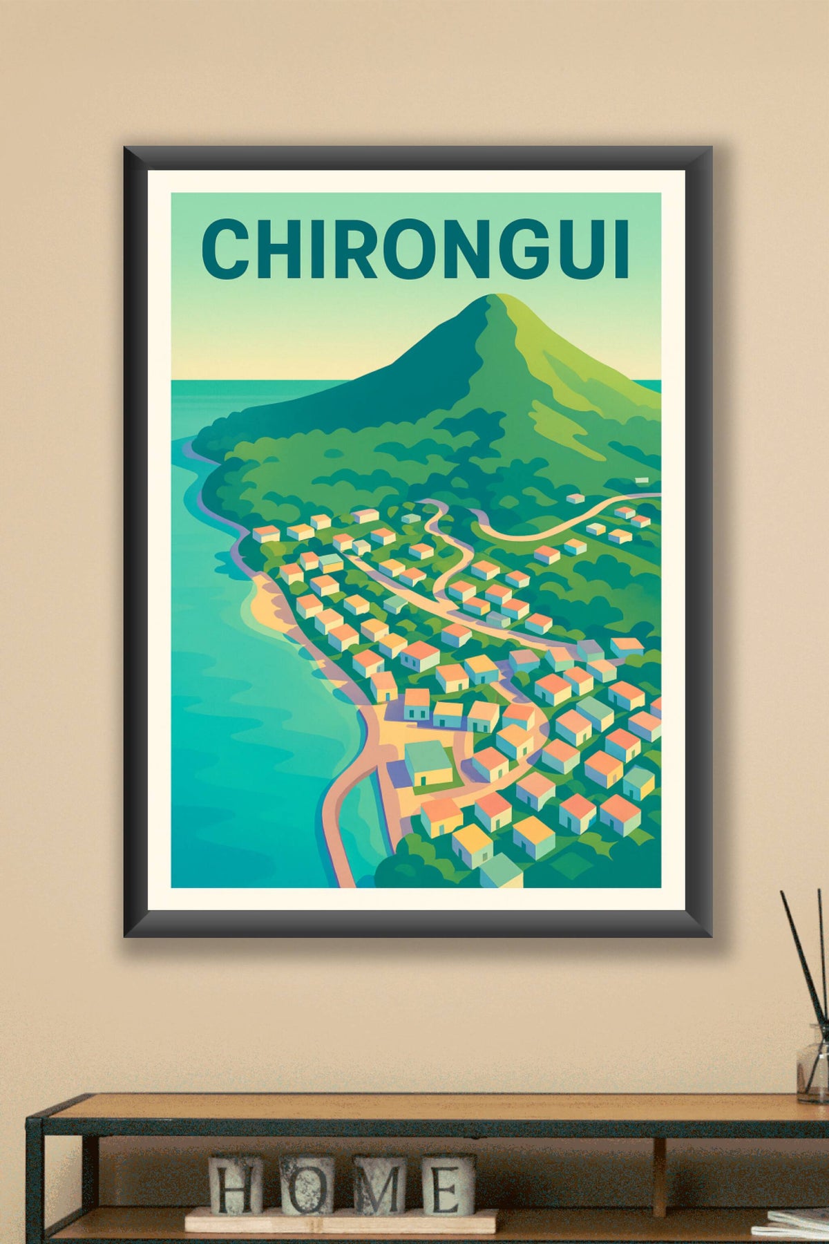 Affiche de Chirongui - Charme insulaire et douceur tropicale