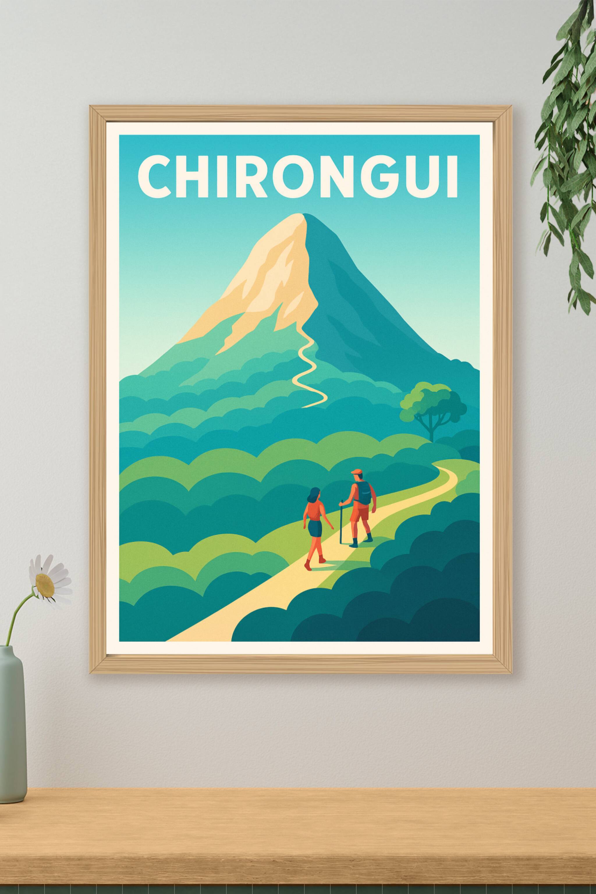 Affiche de Chirongui - Escapade Nature au Cœur de l'Île