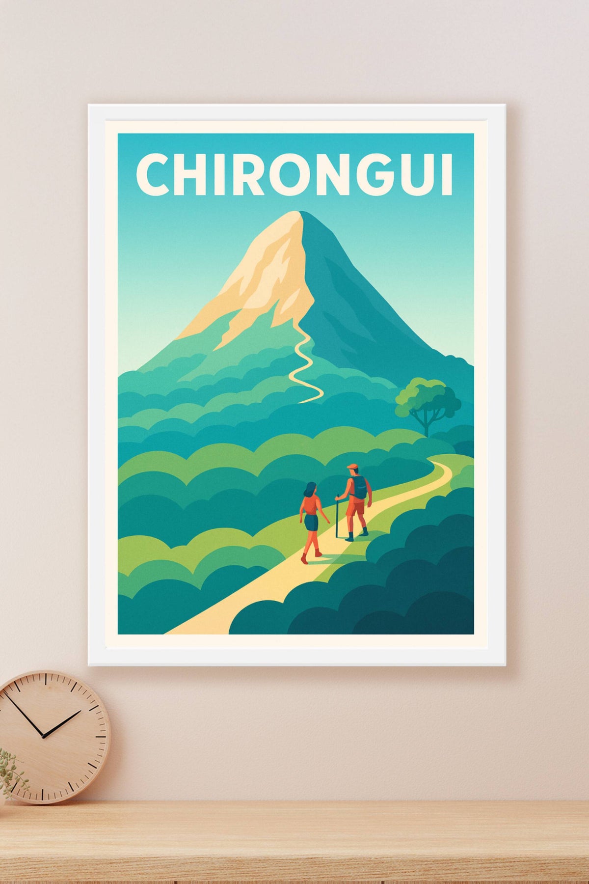 Affiche de Chirongui - Escapade Nature au Cœur de l'Île