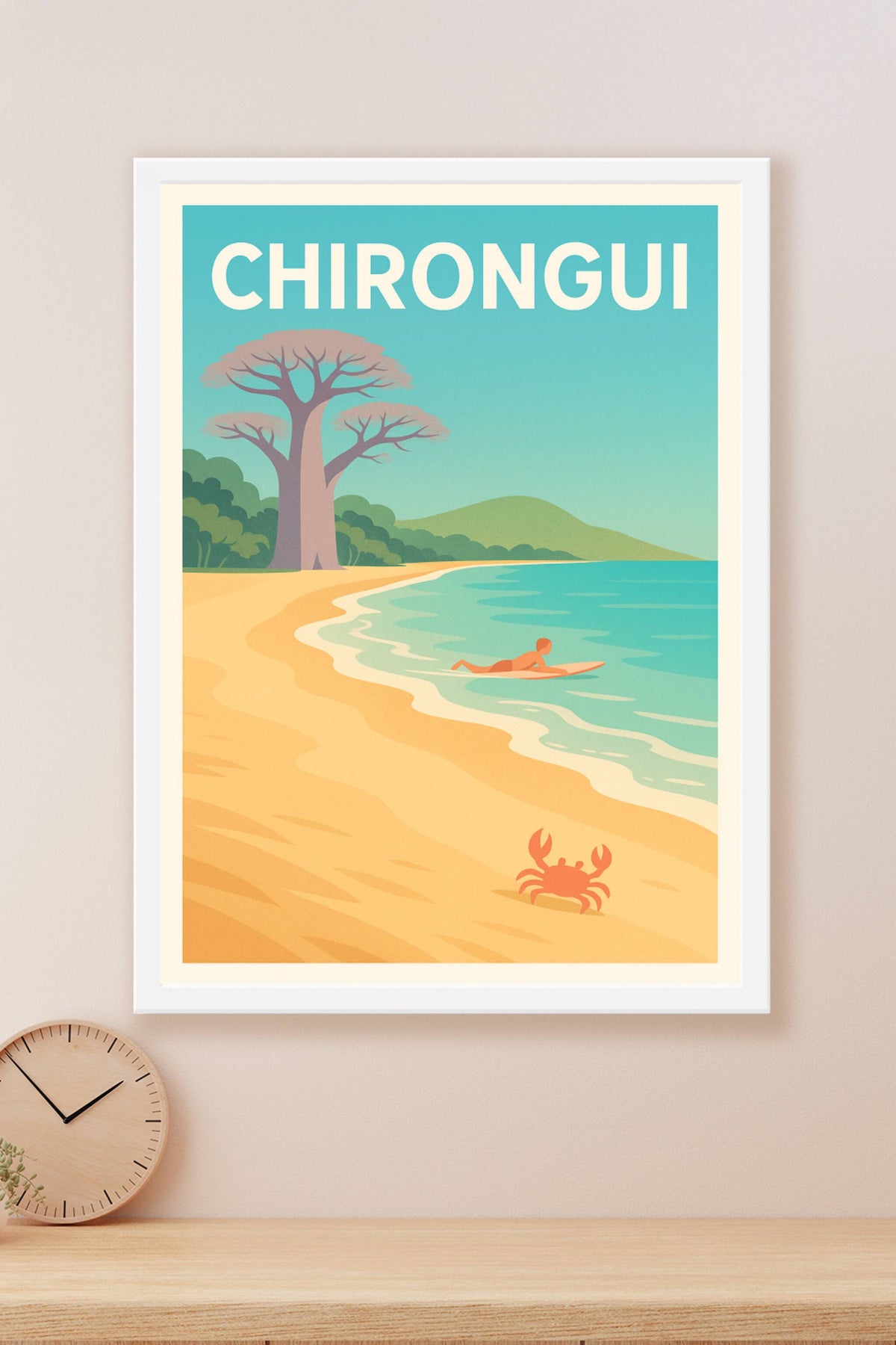 Affiche de Chirongui - Évasion tropicale sur la plage