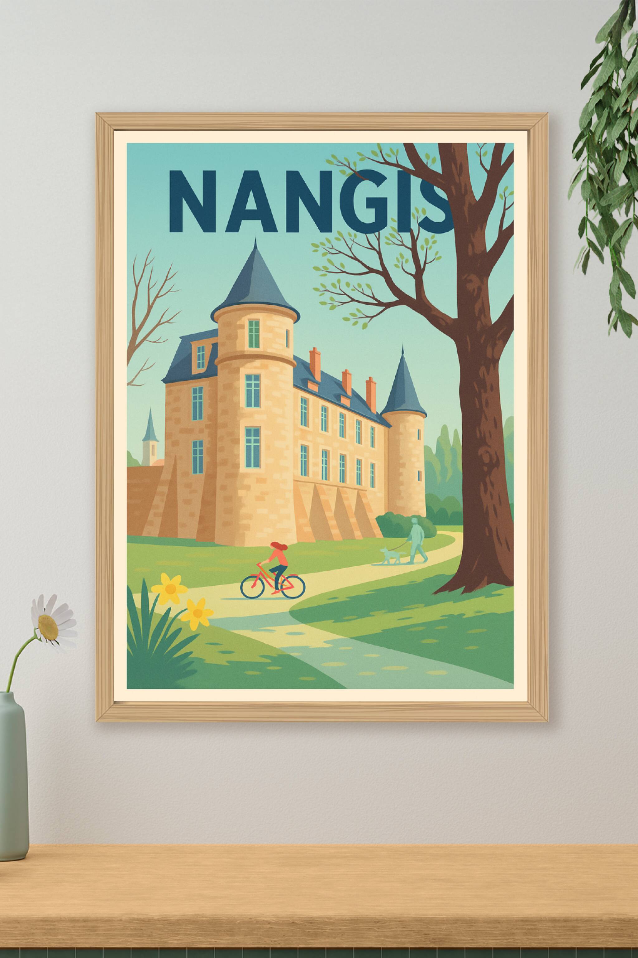 Affiche de Nangis - Charme et Sérénité au Château