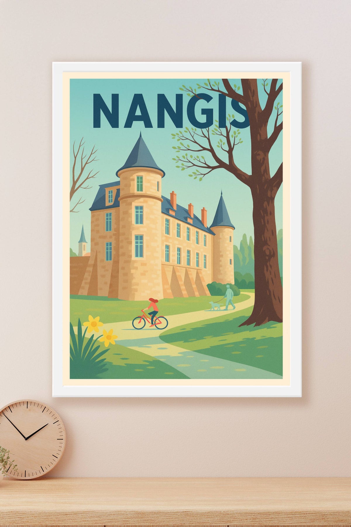 Affiche de Nangis - Charme et Sérénité au Château