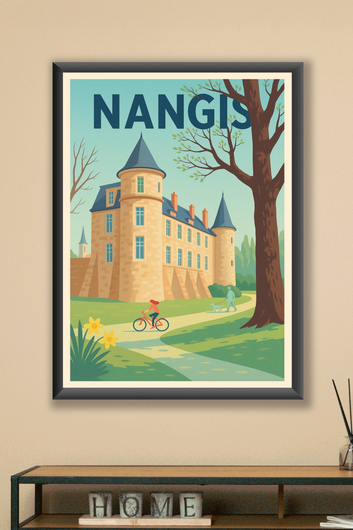 Affiche de Nangis - Charme et Sérénité au Château
