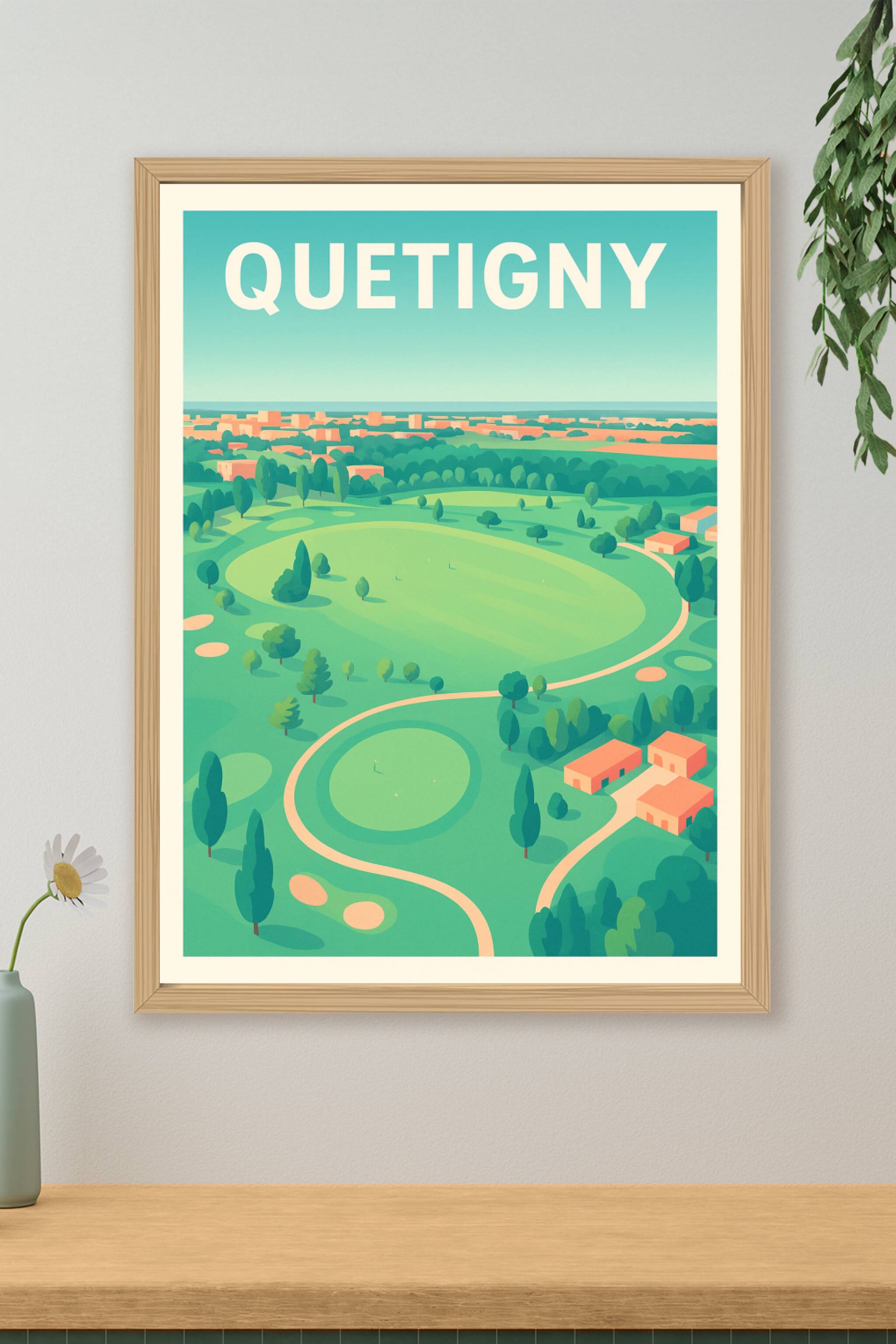 Affiche de Quetigny - Une parenthèse verte au cœur de la ville