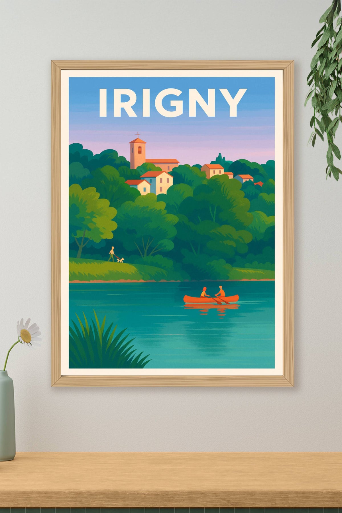 Affiche de Irigy - Tranquillité et nature au bord de l'eau
