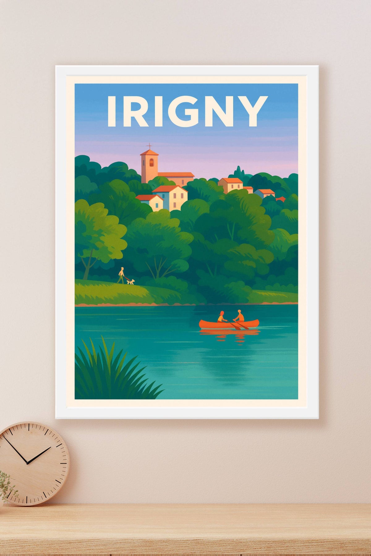 Affiche de Irigy - Tranquillité et nature au bord de l'eau