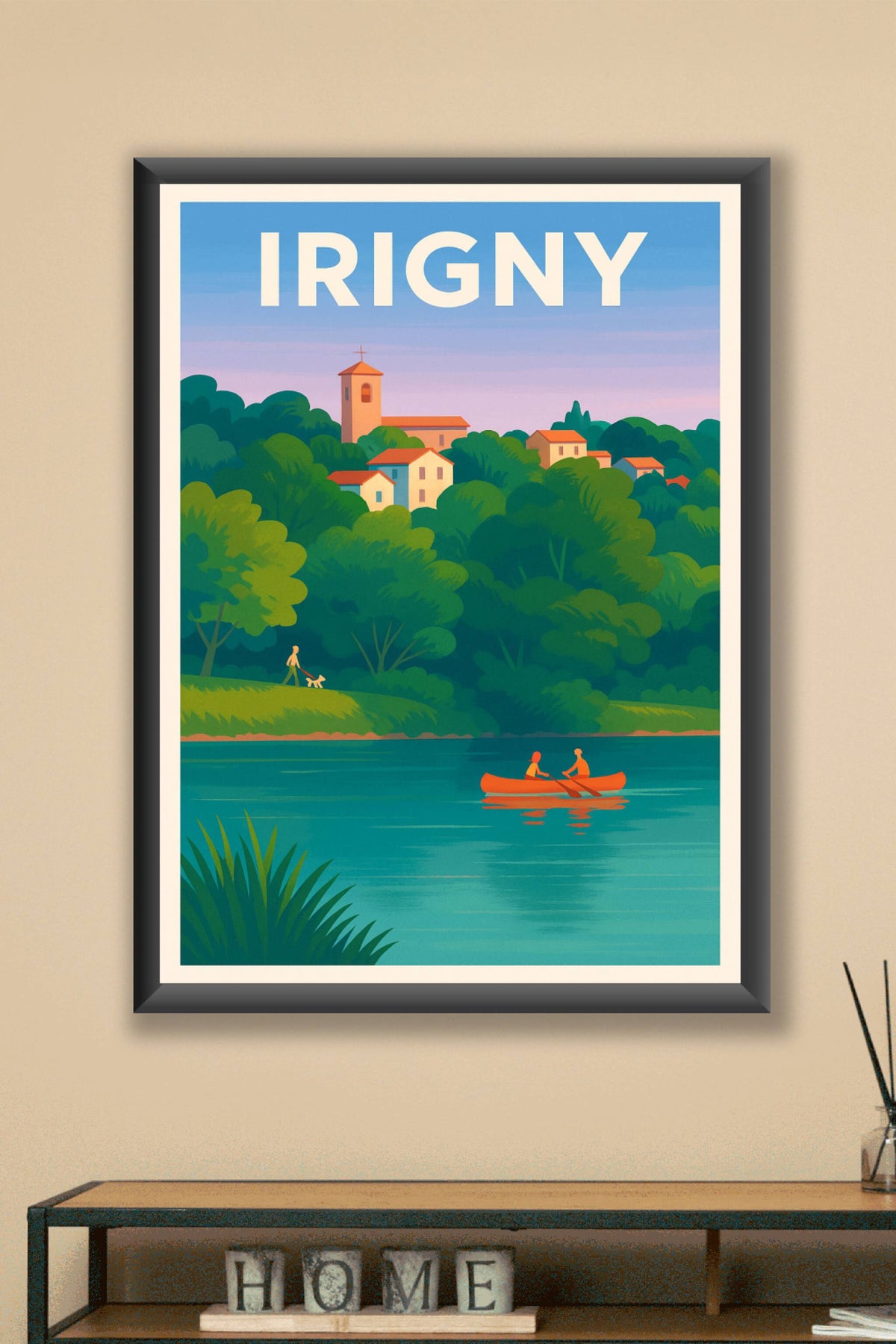 Affiche de Irigy - Tranquillité et nature au bord de l'eau