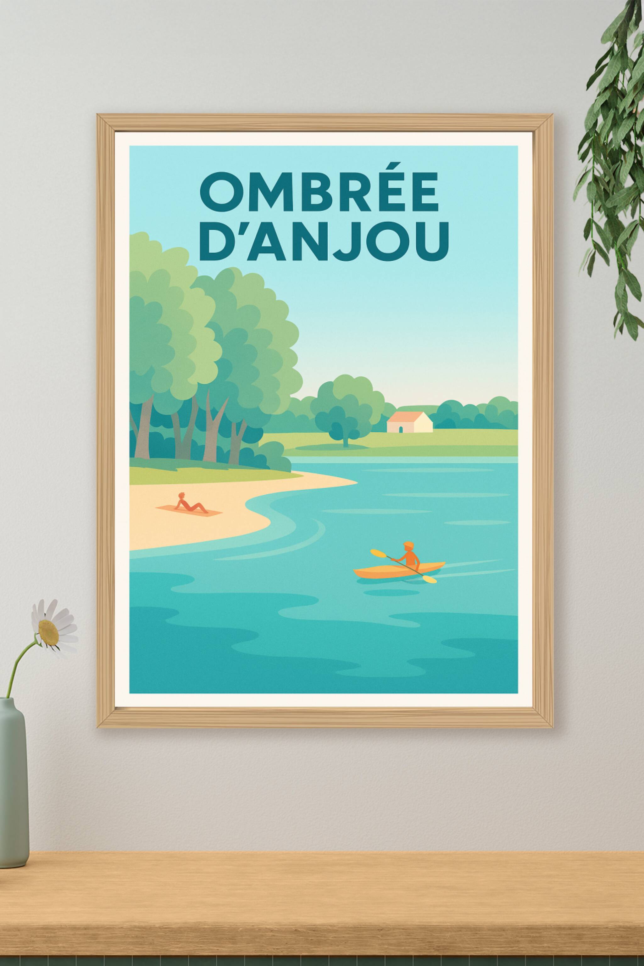 Affiche de Anjou - Sérénité au fil de l'eau