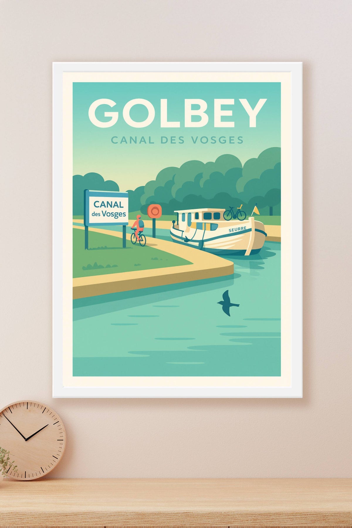 Affiche de Golbey - Sérénité au Canal des Vosges