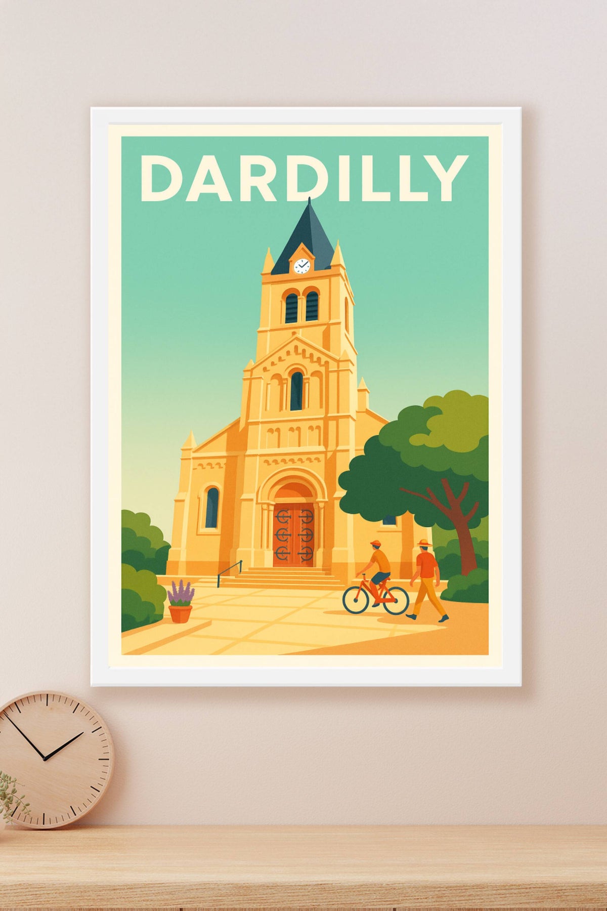 Affiche de Dardilly - Charme authentique et douceur de vivre