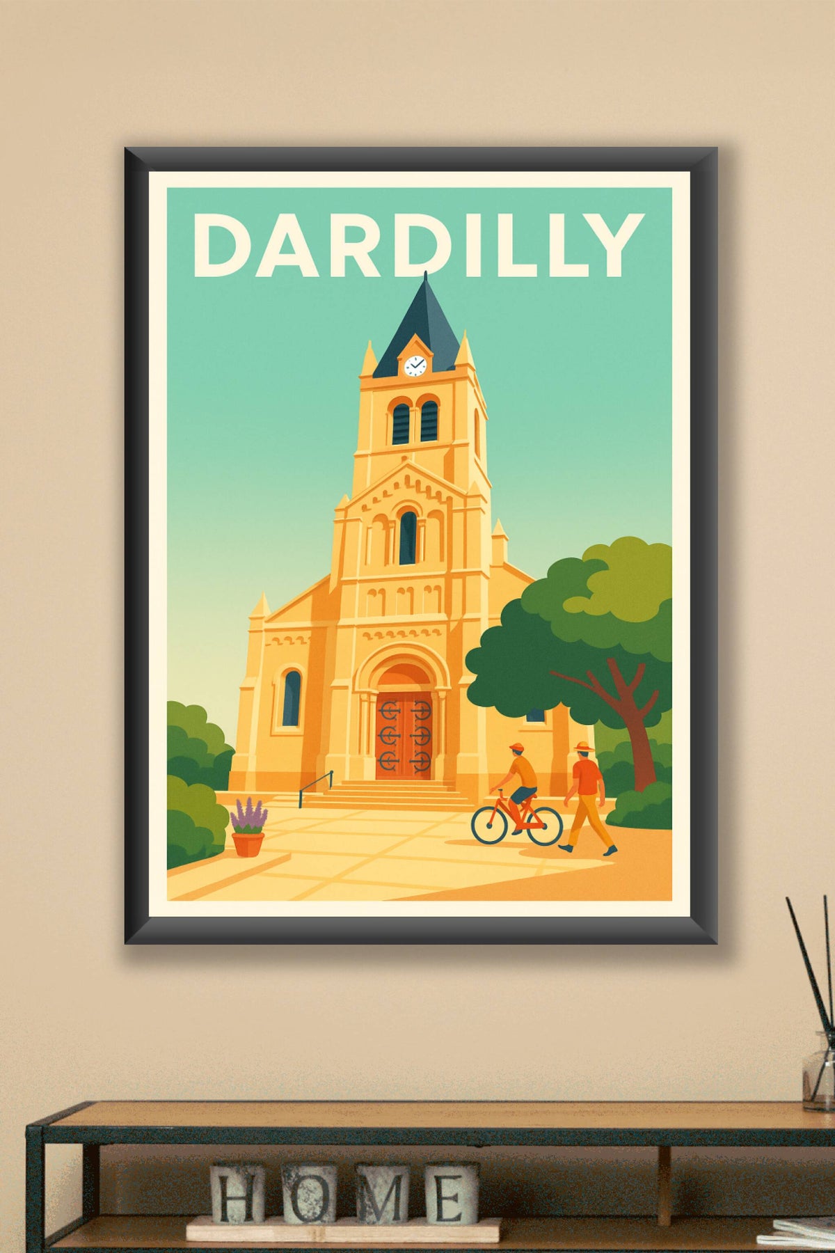 Affiche de Dardilly - Charme authentique et douceur de vivre