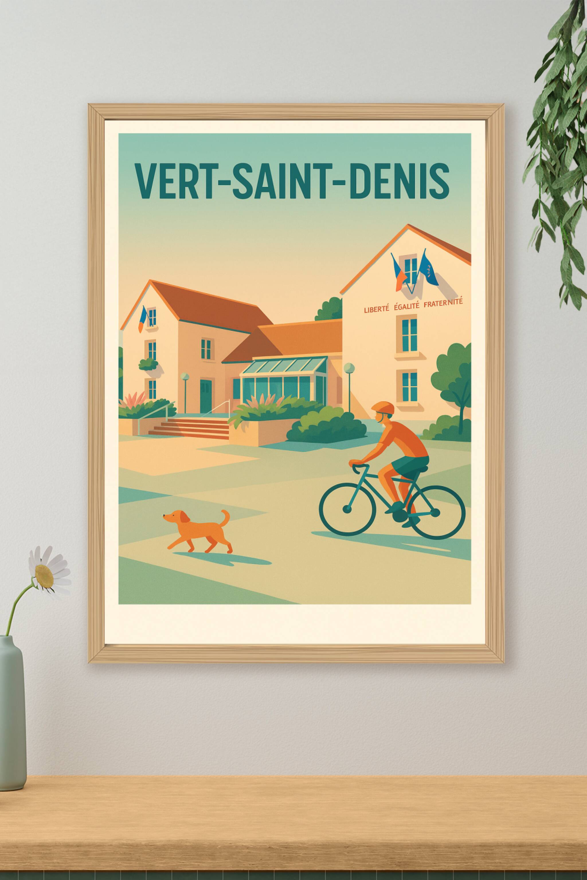 Affiche de Vert-Saint-Denis - Tranquillité et charme au quotidien
