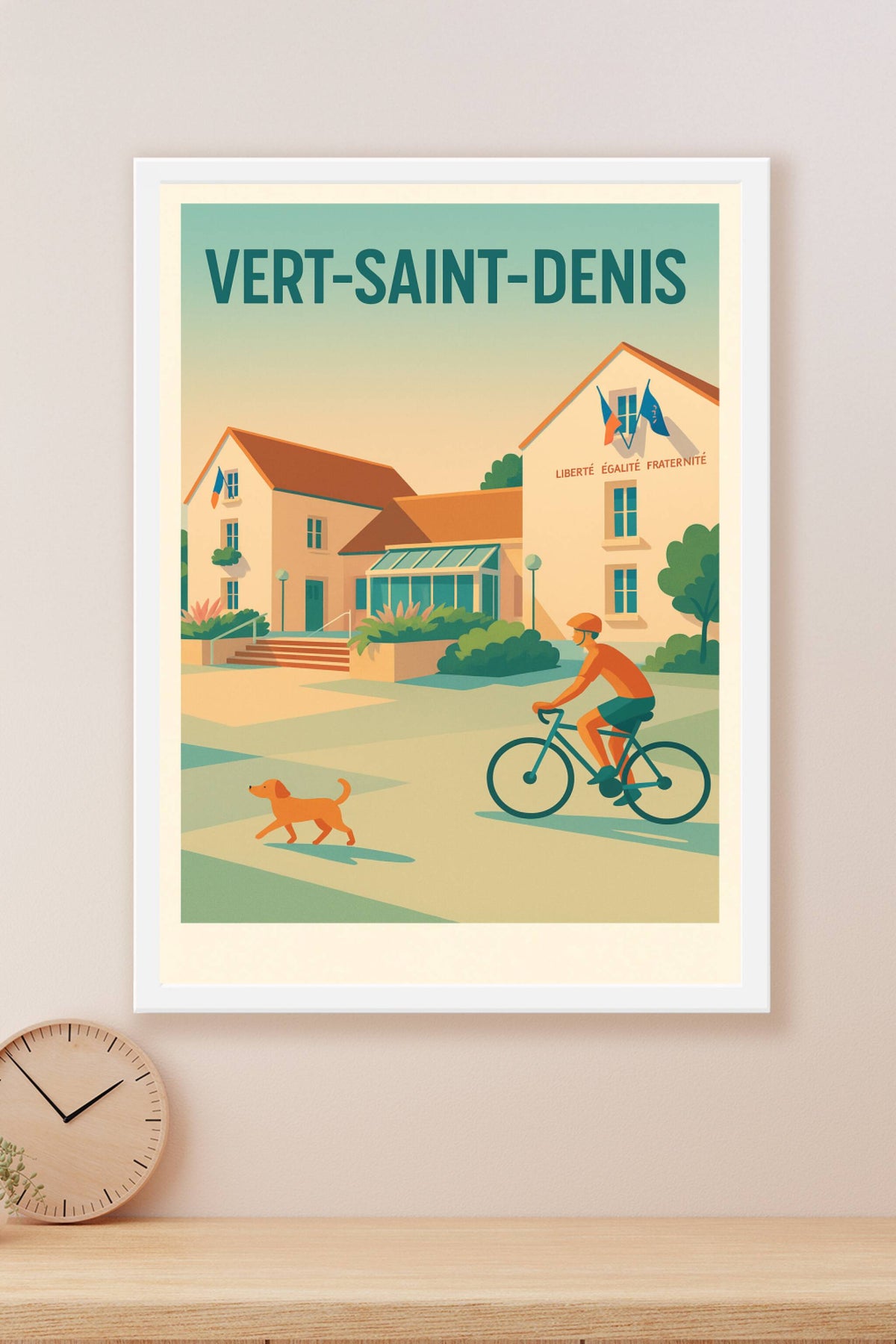 Affiche de Vert-Saint-Denis - Tranquillité et charme au quotidien