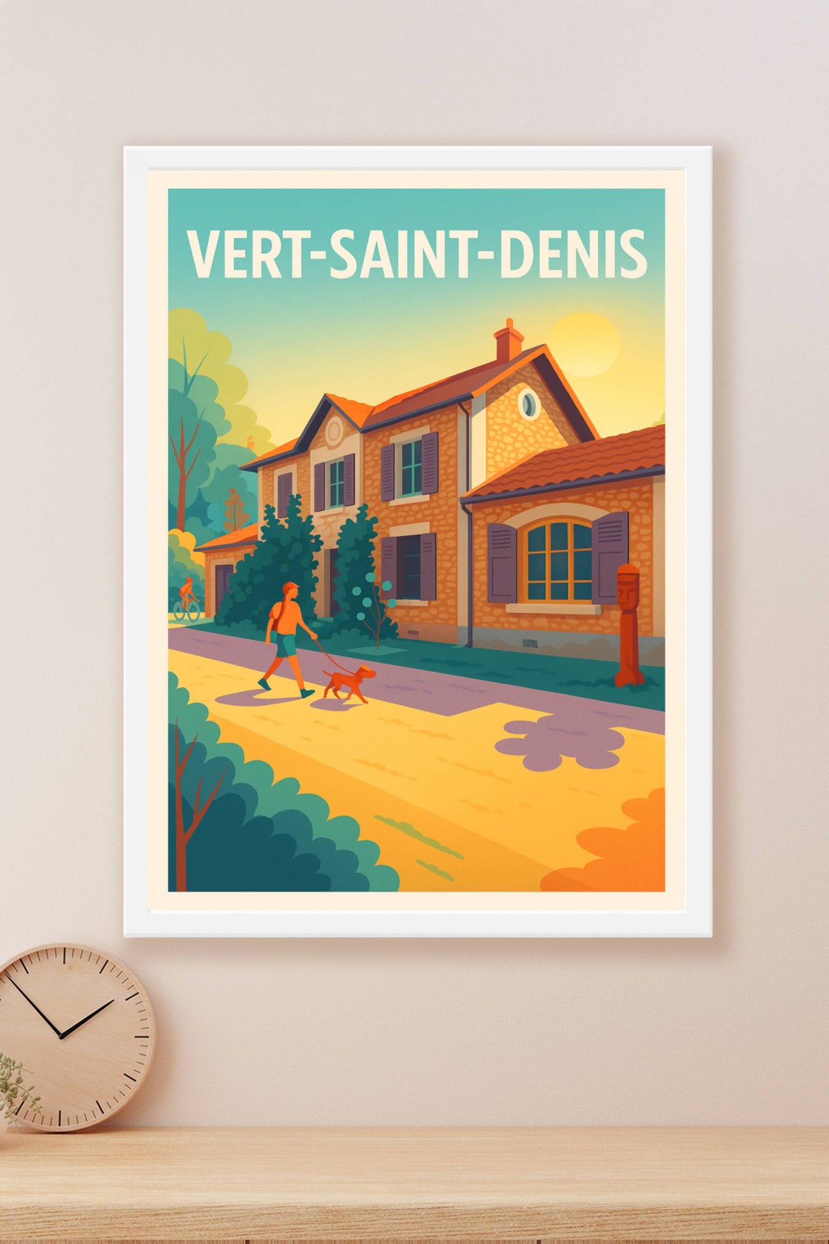 Affiche de Vert-Saint-Denis - Charme paisible et douceur de vivre
