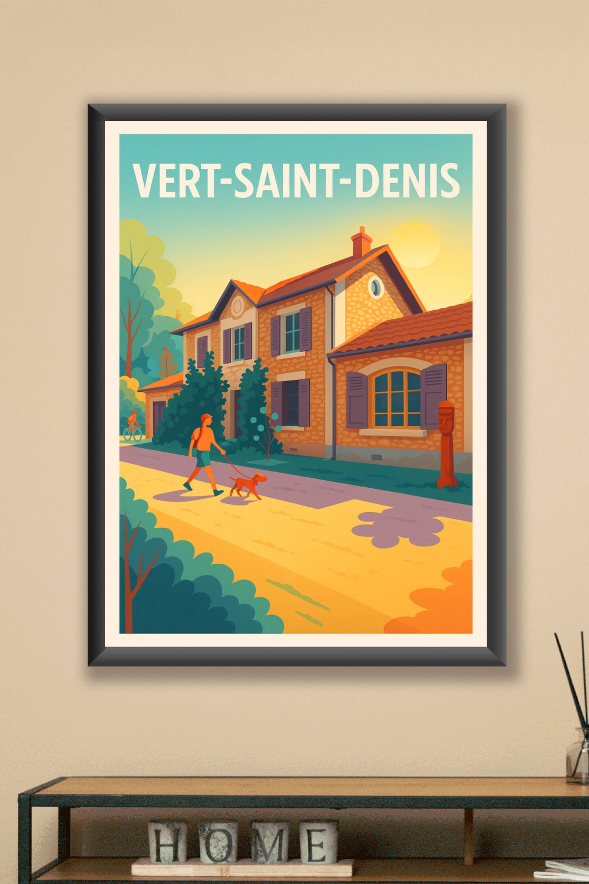Affiche de Vert-Saint-Denis - Charme paisible et douceur de vivre