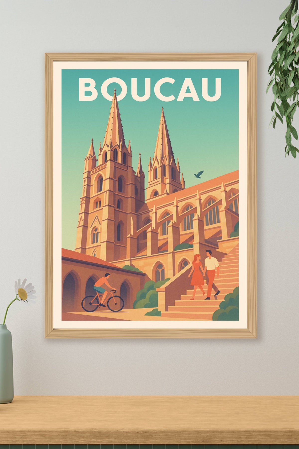 Affiche de Boucau - Charme et sérénité au cœur de la ville