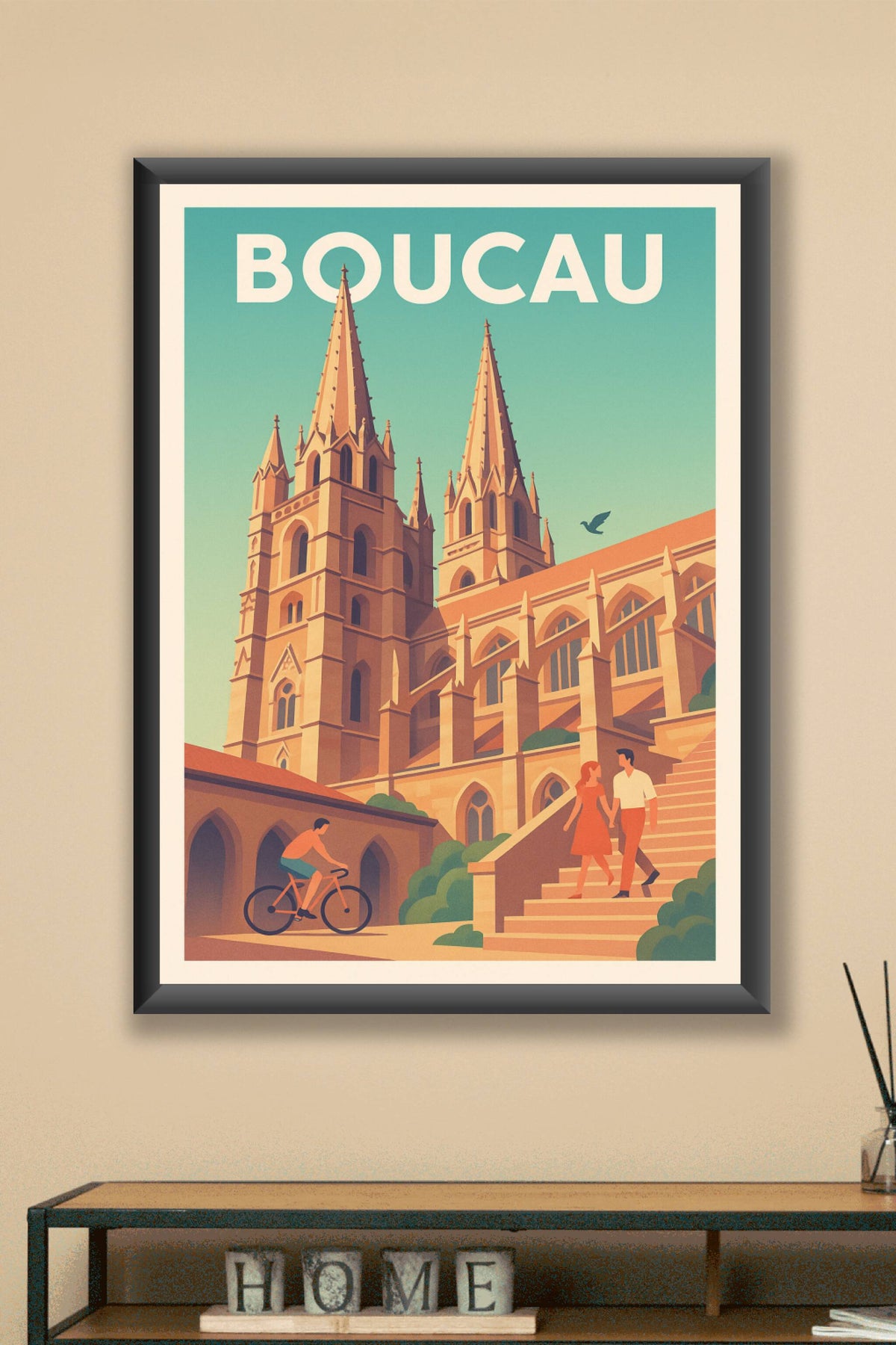 Affiche de Boucau - Charme et sérénité au cœur de la ville