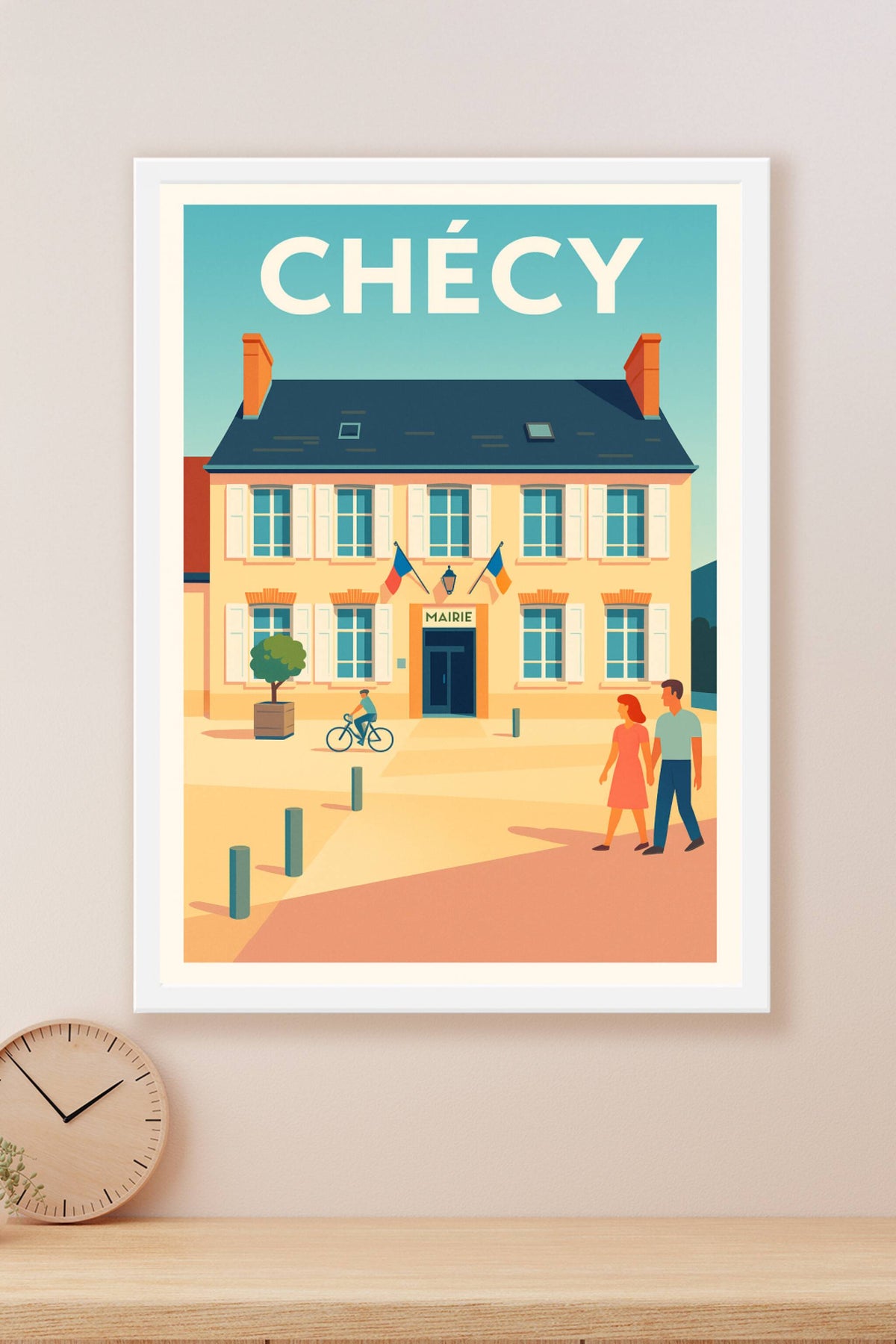 Affiche de Chécy - Charme et douceur de la mairie