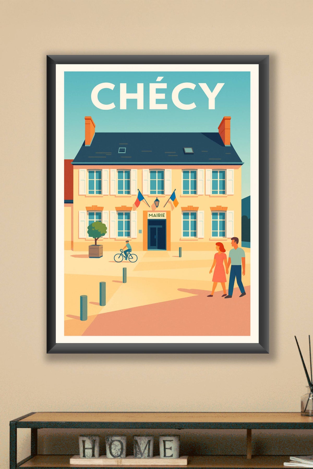 Affiche de Chécy - Charme et douceur de la mairie