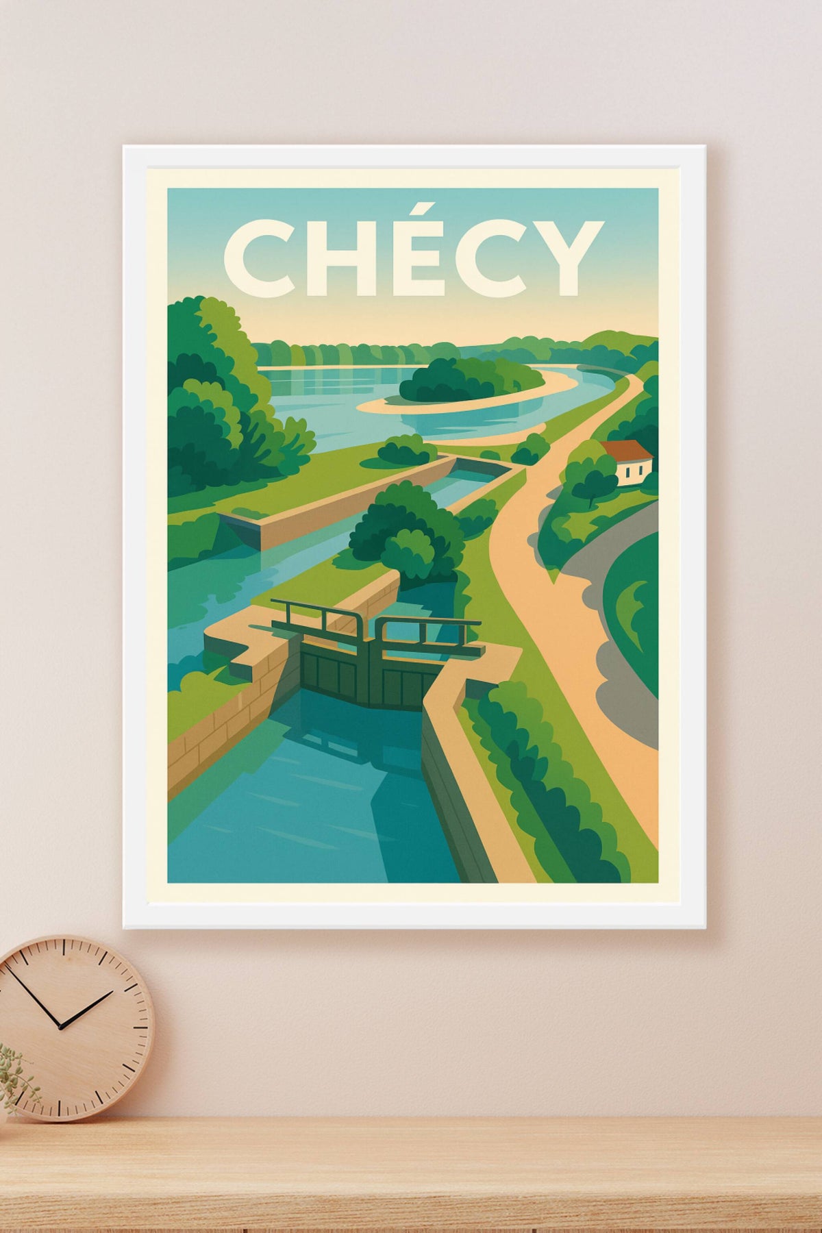 Affiche de Chécy - Évasion Verte au Fil de l'Eau