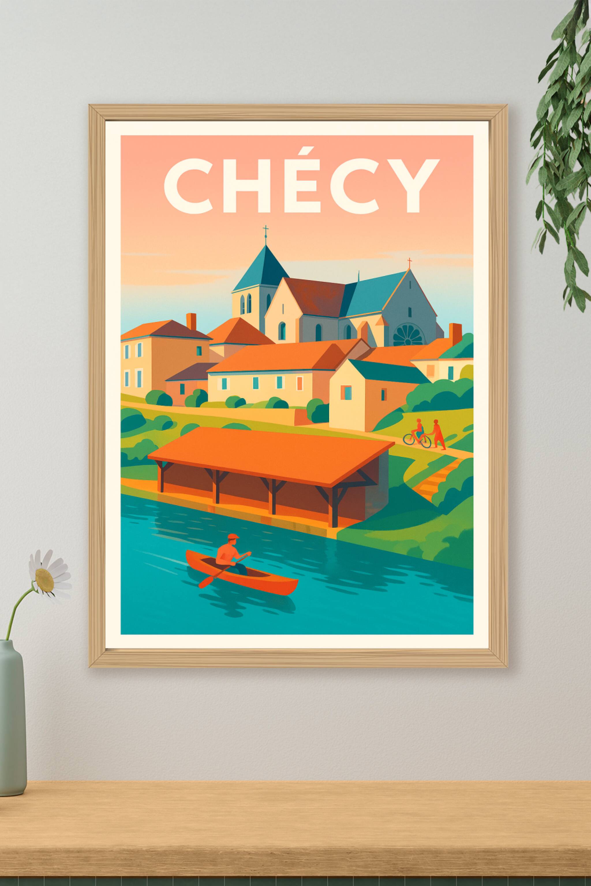 Affiche de Chécy - Douceur et sérénité au fil de l'eau