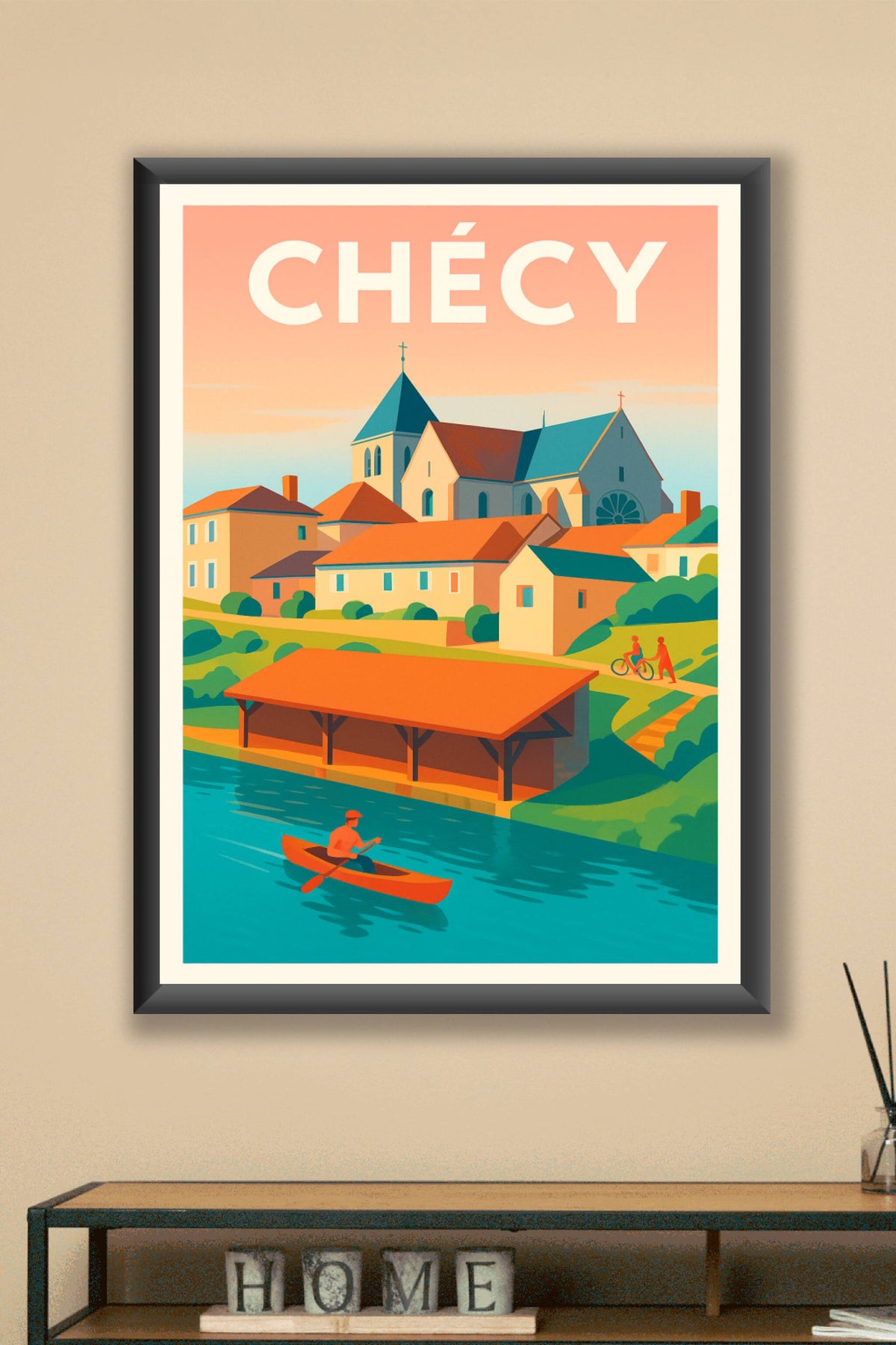 Affiche de Chécy - Douceur et sérénité au fil de l'eau