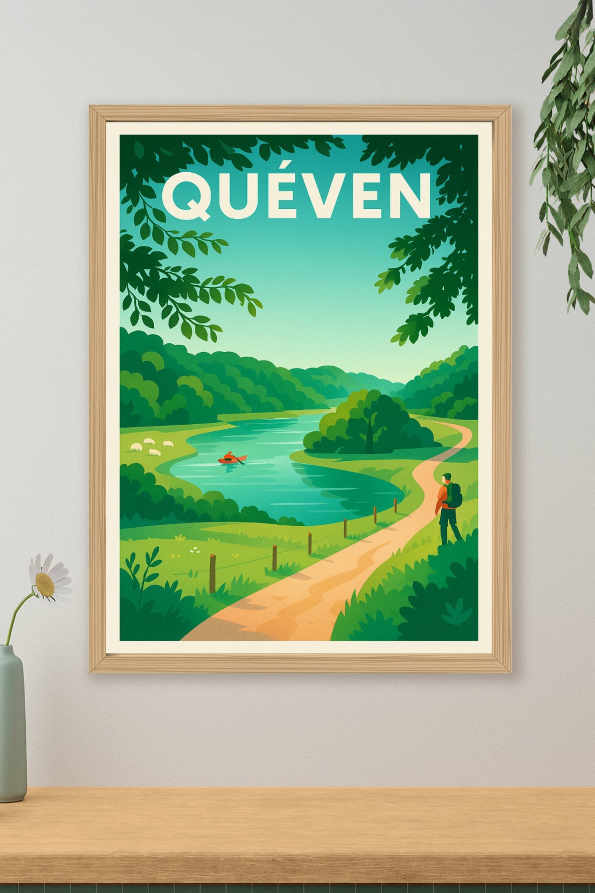 Affiche de Quéven - Évasion nature au fil de l'eau