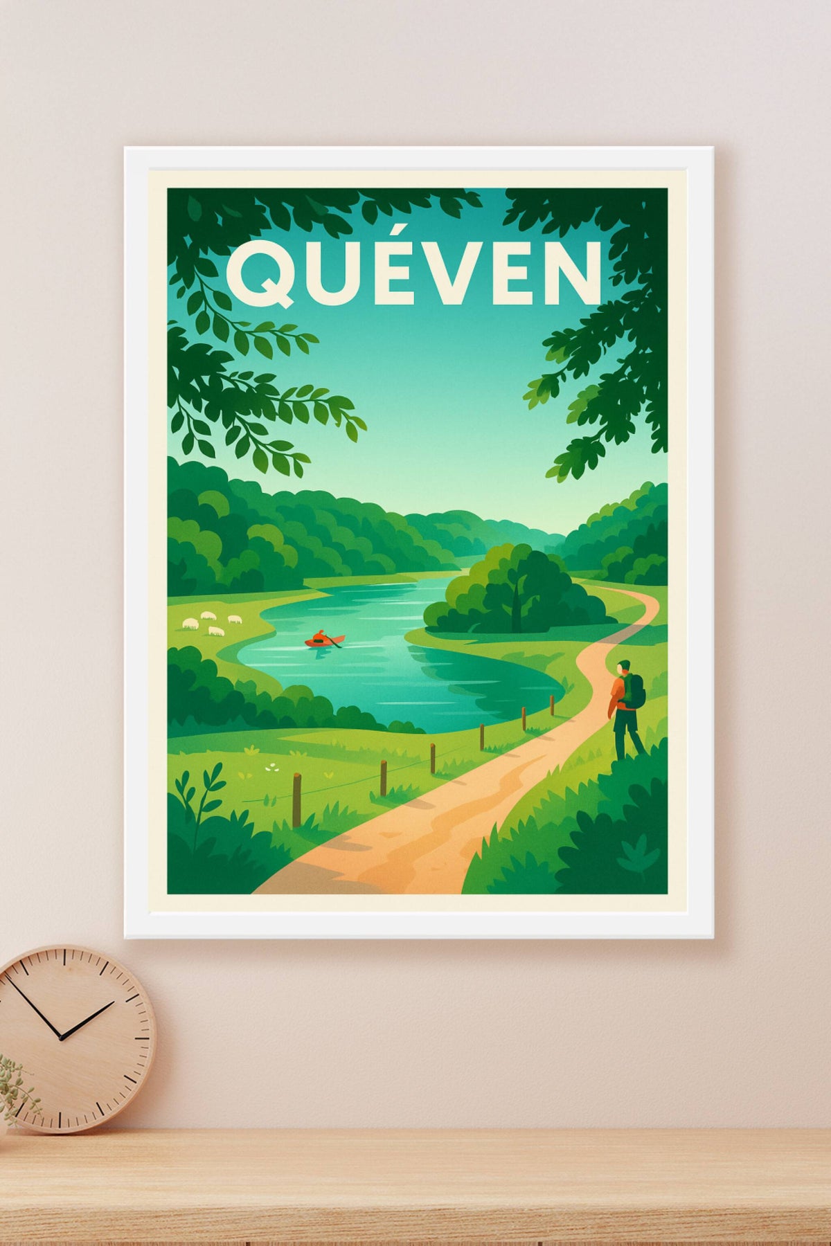 Affiche de Quéven - Évasion nature au fil de l'eau