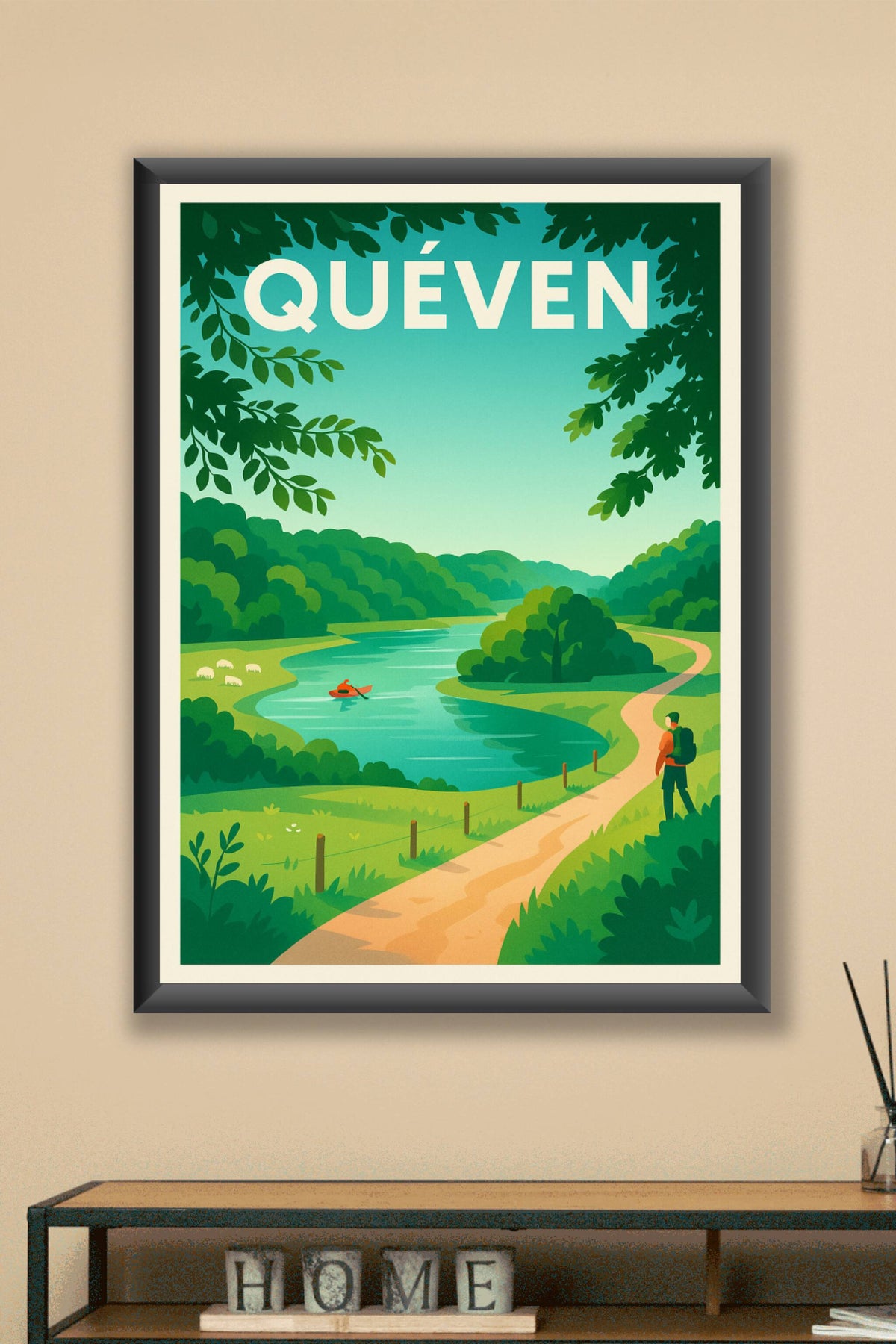 Affiche de Quéven - Évasion nature au fil de l'eau