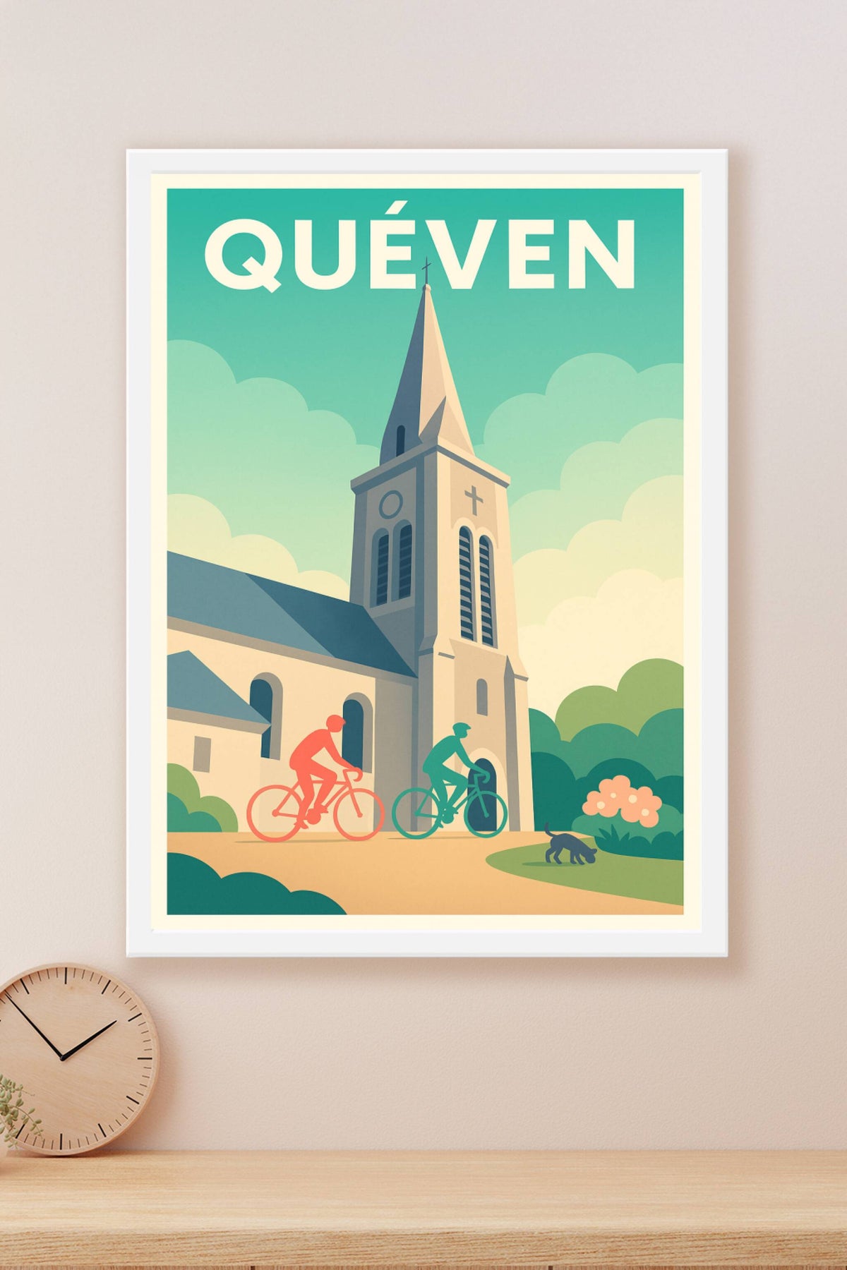 Affiche de Quéven - Balade paisible au cœur du village