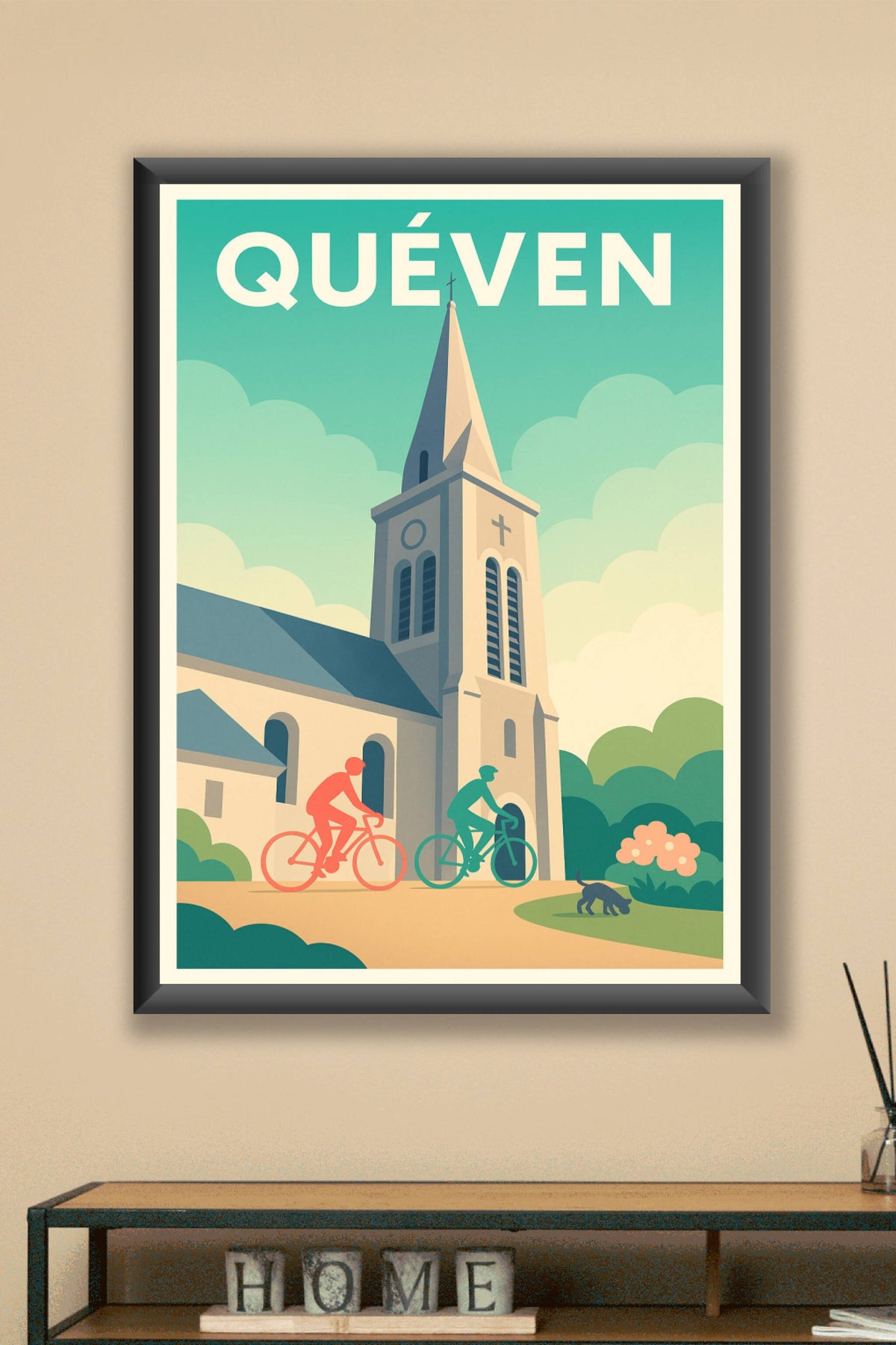 Affiche de Quéven - Balade paisible au cœur du village