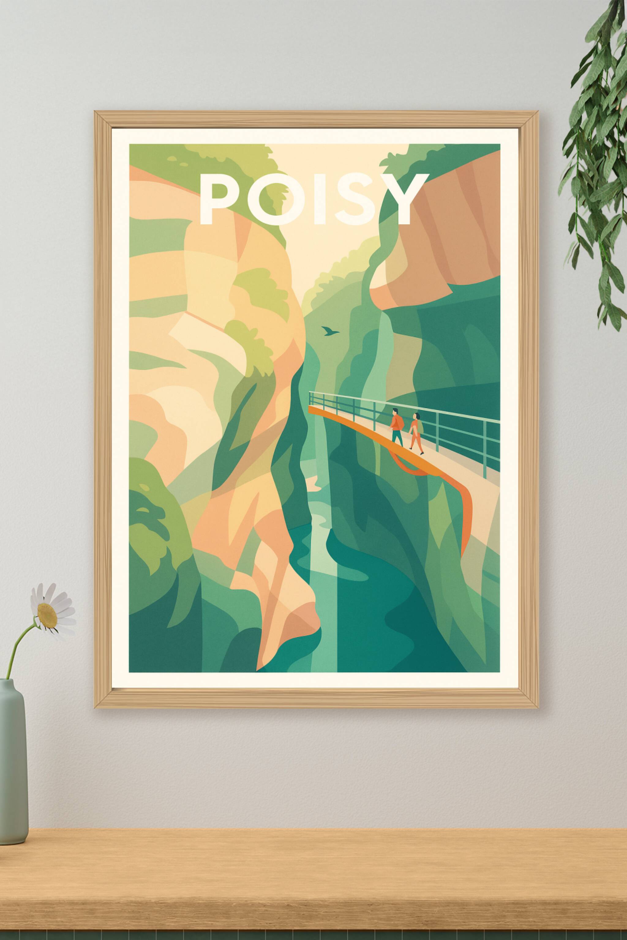 Affiche de Poisy - Évasion et nature en harmonie