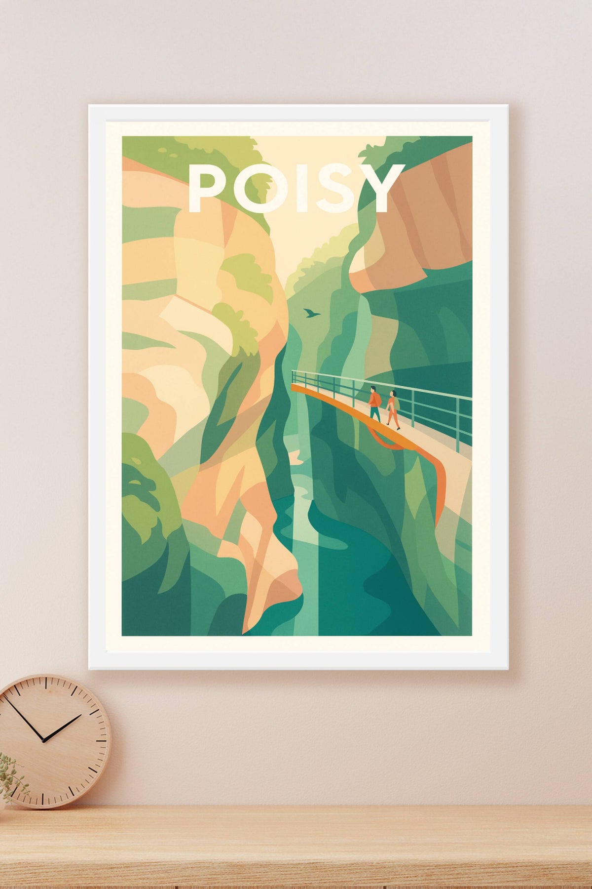 Affiche de Poisy - Évasion et nature en harmonie