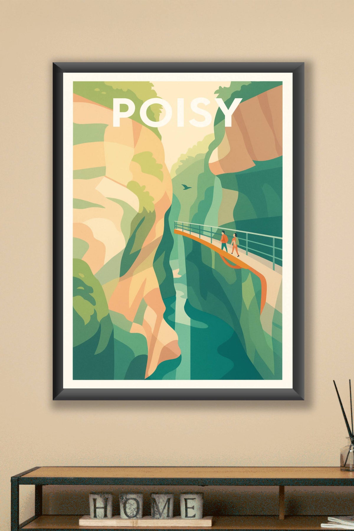 Affiche de Poisy - Évasion et nature en harmonie