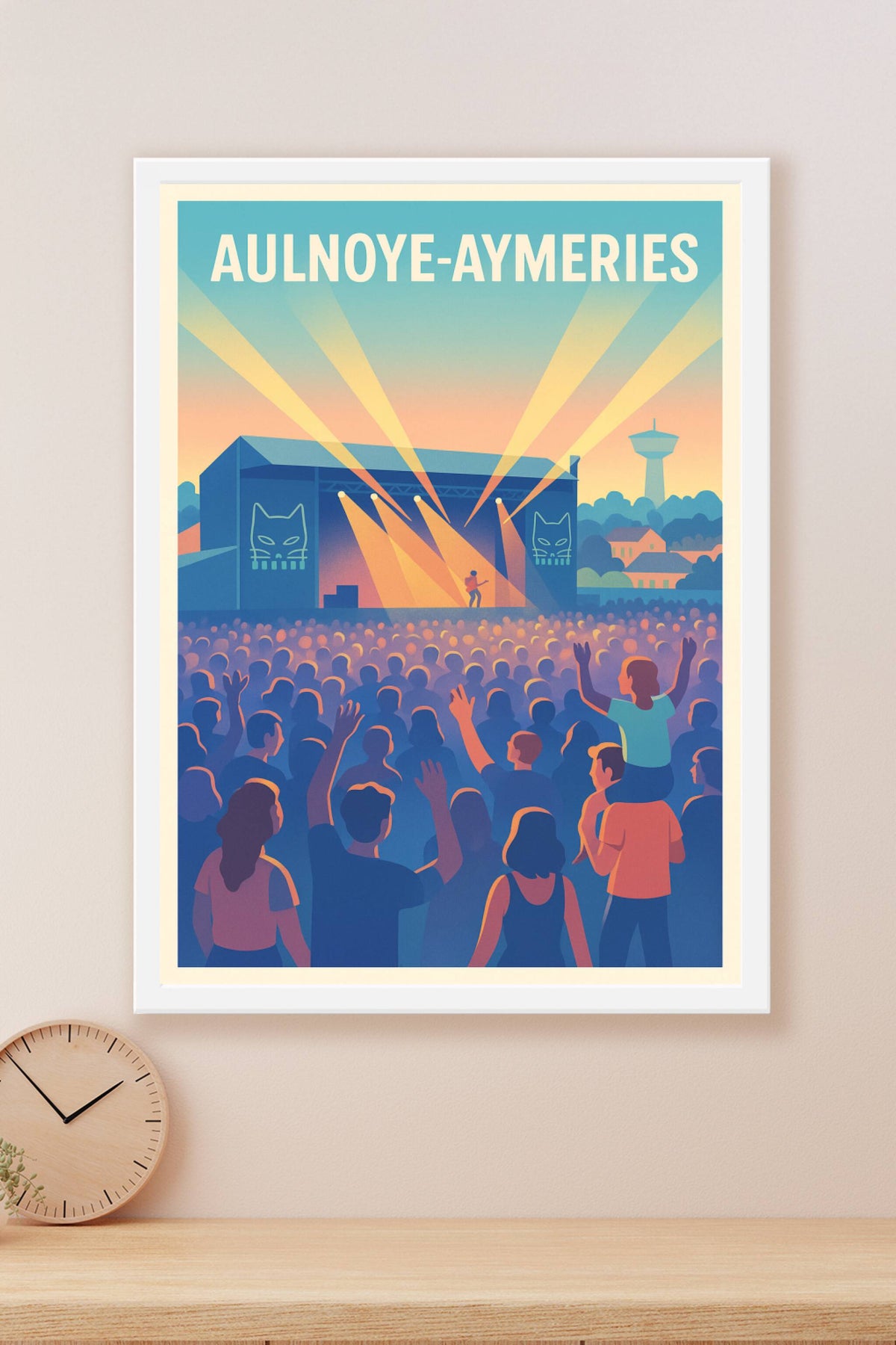 Affiche de Aulnoye-Aymeries - Vivez l'ambiance des concerts en plein air