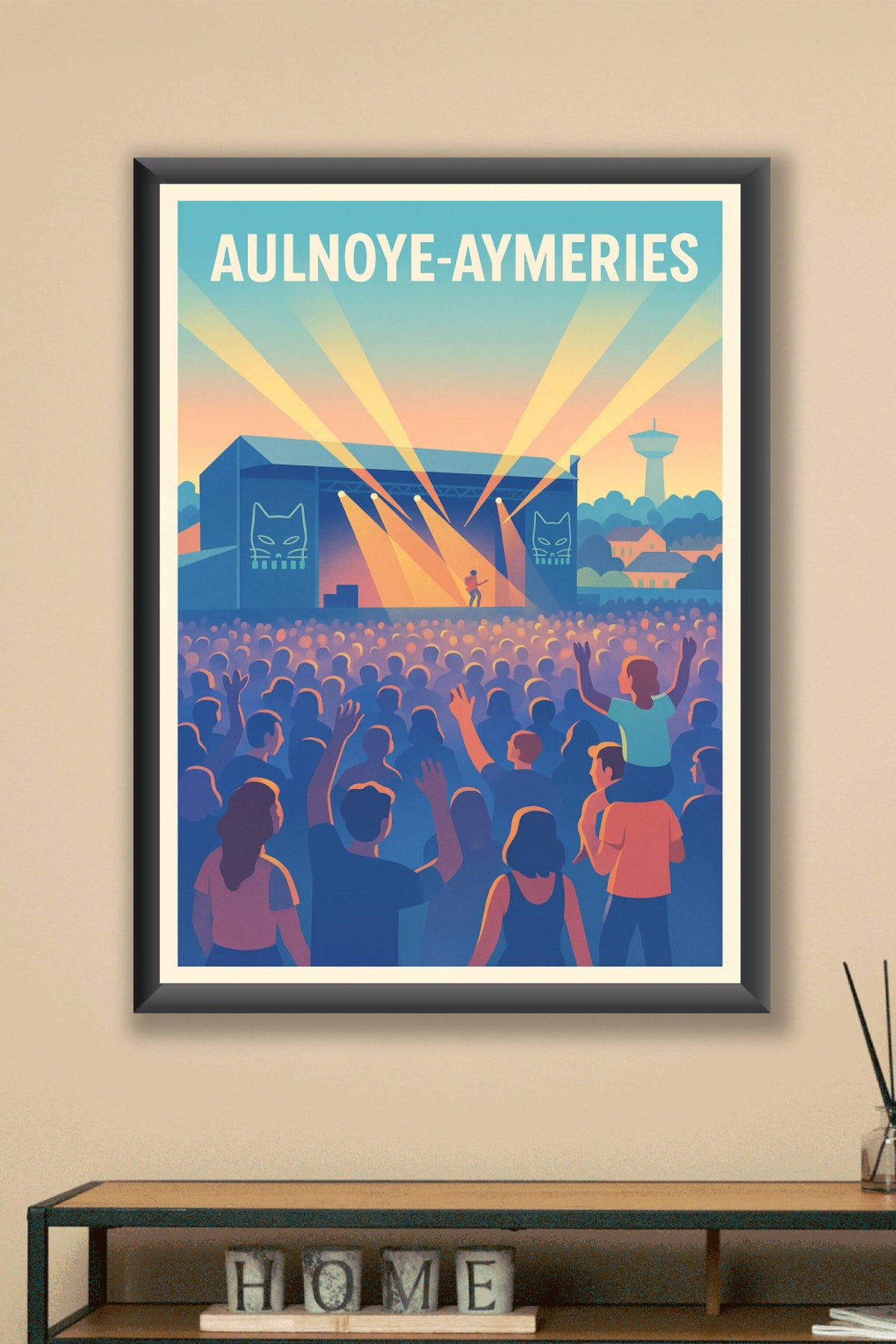Affiche de Aulnoye-Aymeries - Vivez l'ambiance des concerts en plein air