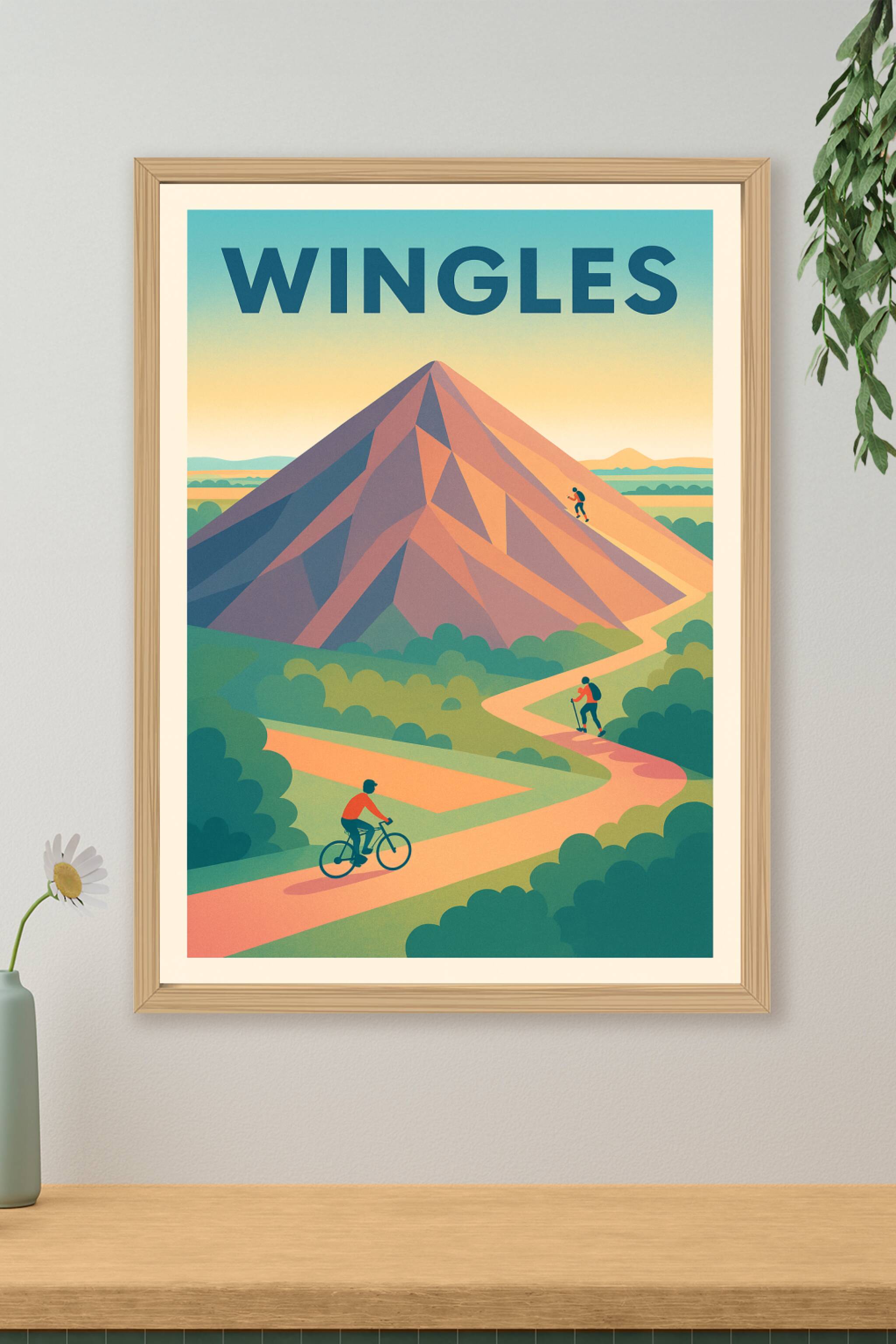 Affiche de Wingles - L'appel de la nature et de l'aventure